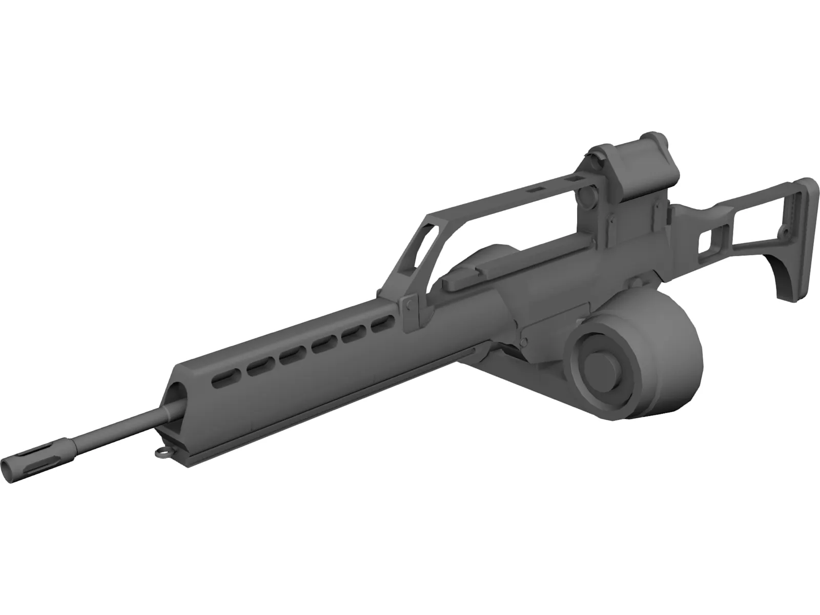 G36A Cmag 3D Model