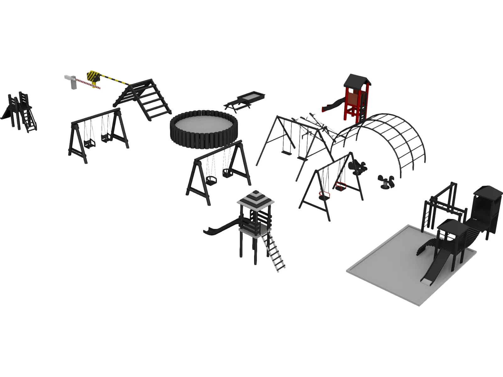 Playground 3D Model