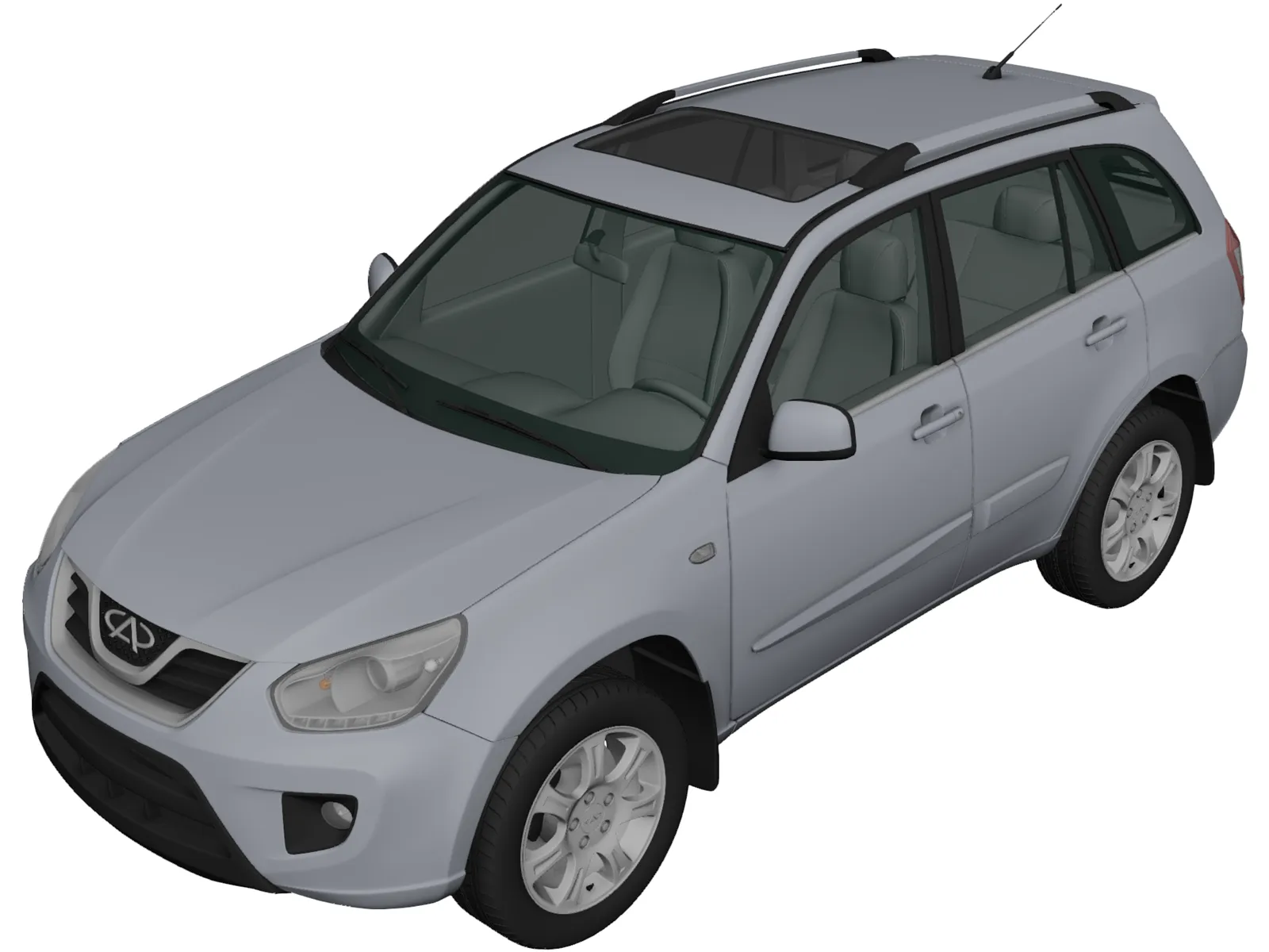 Chery Tiggo (2010) 3D Model