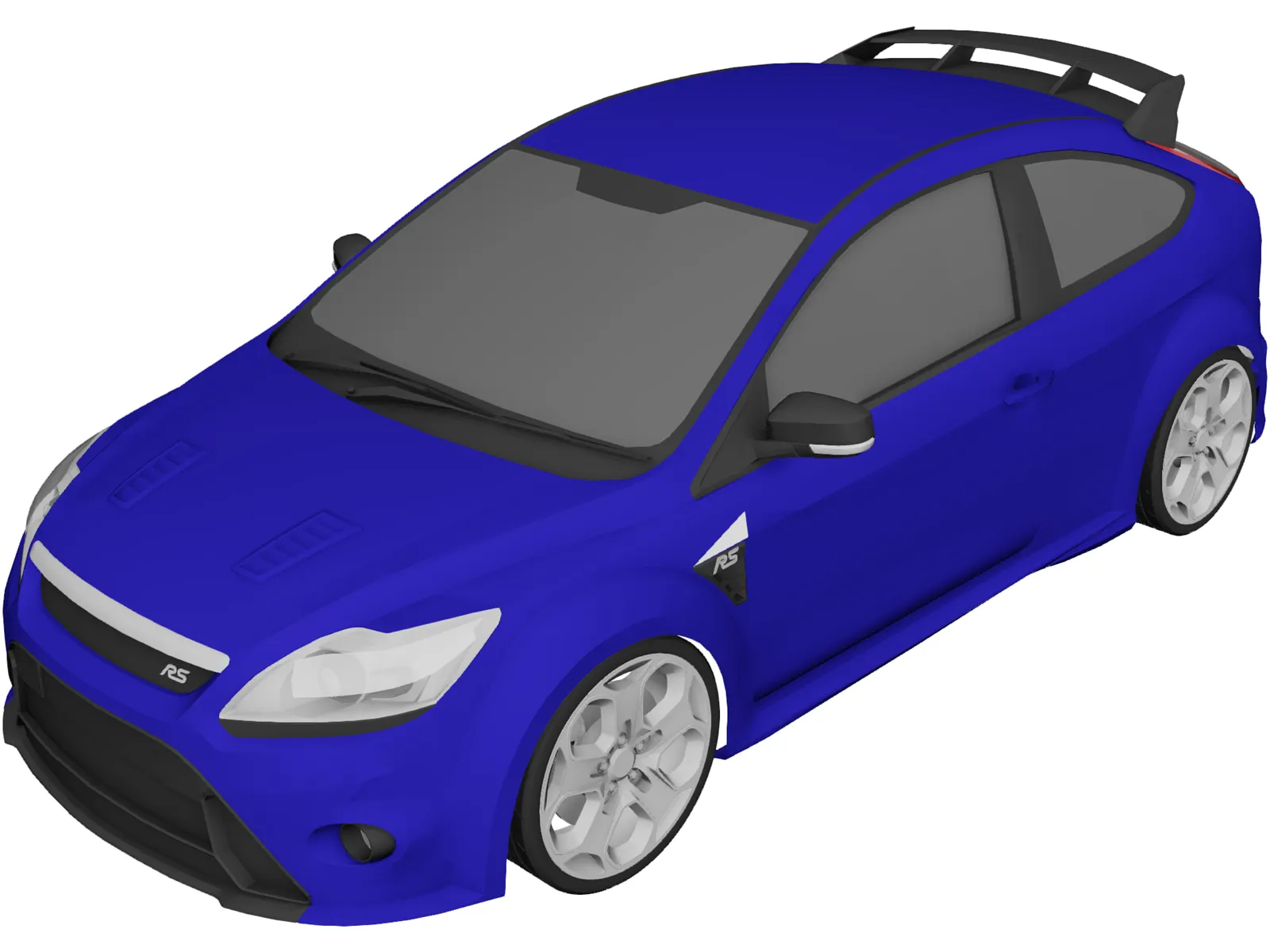 Ford Focus RS 3D Model