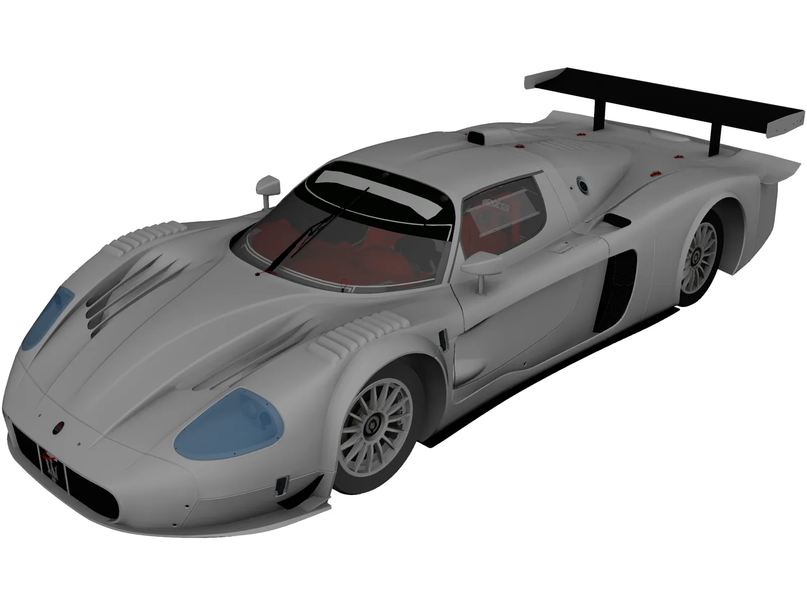 Maserati MC12 (2009) 3D Model