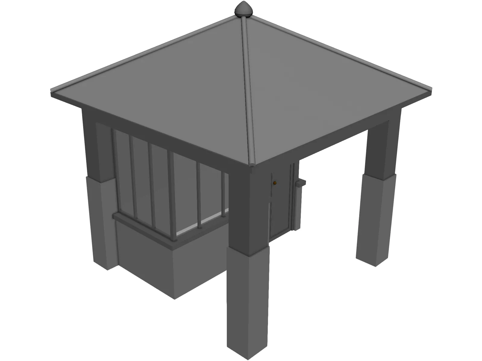 Guard House 3D Model