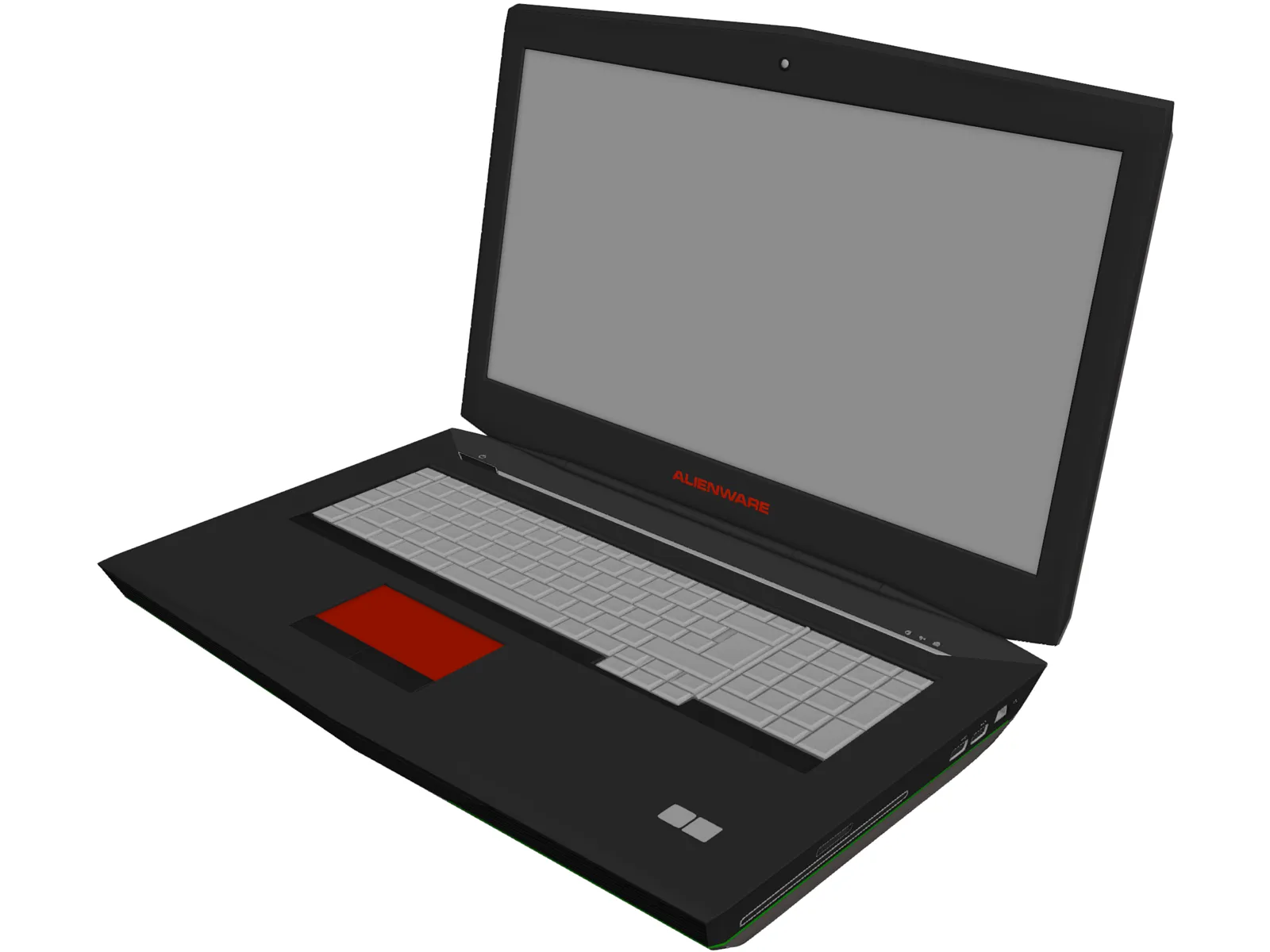 Alienware Laptop 3D Model