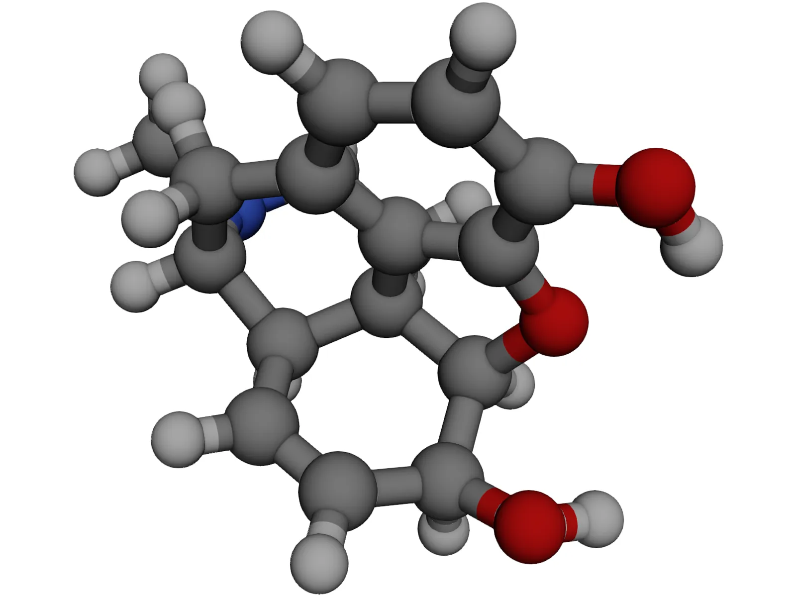 Morphine 3D Model