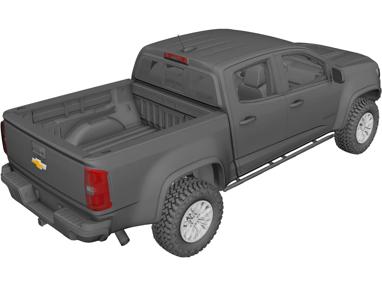 Chevrolet Colorado ZR2 (2017) 3D Model