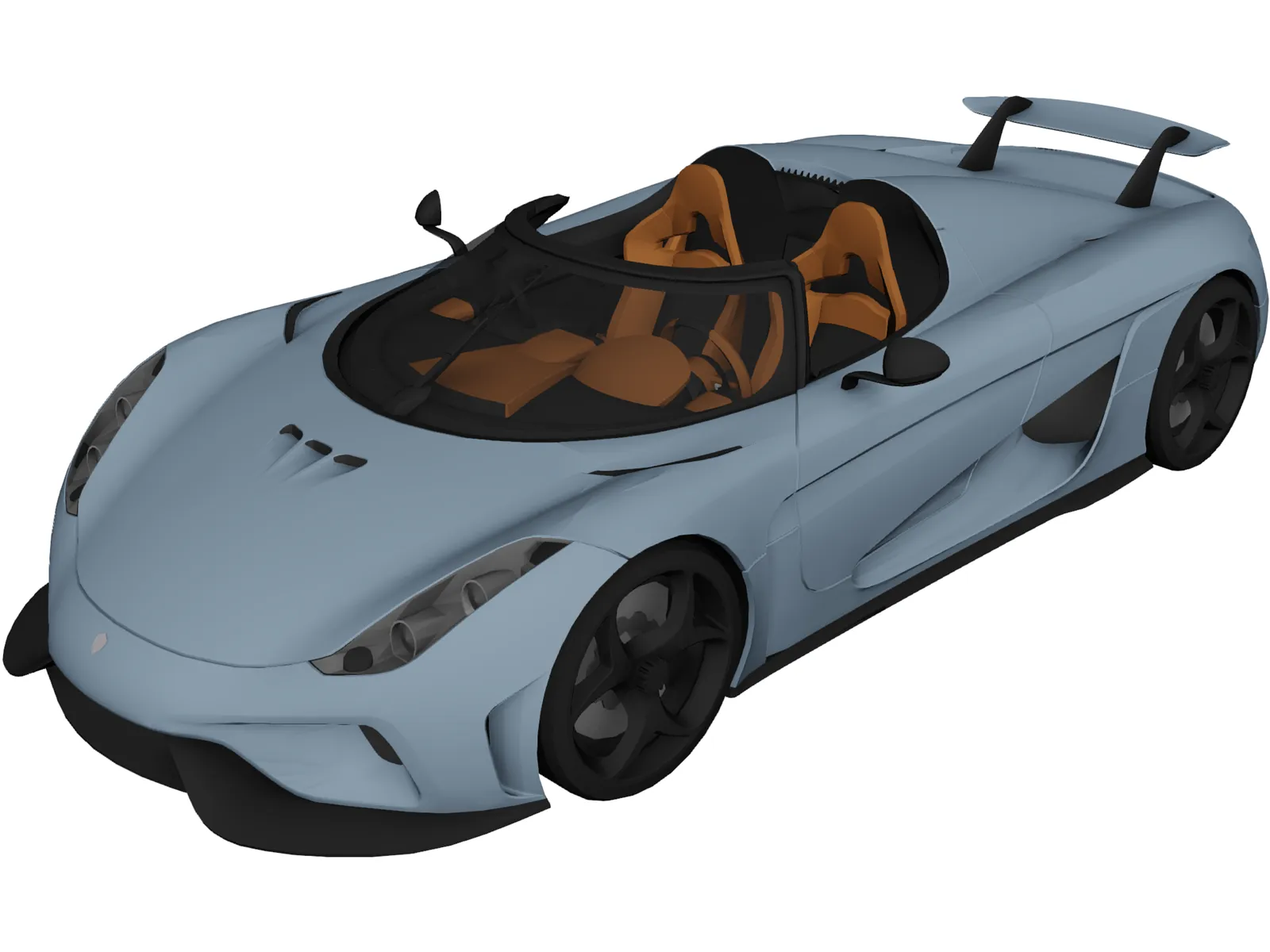 Koenigsegg Regera 3D Model