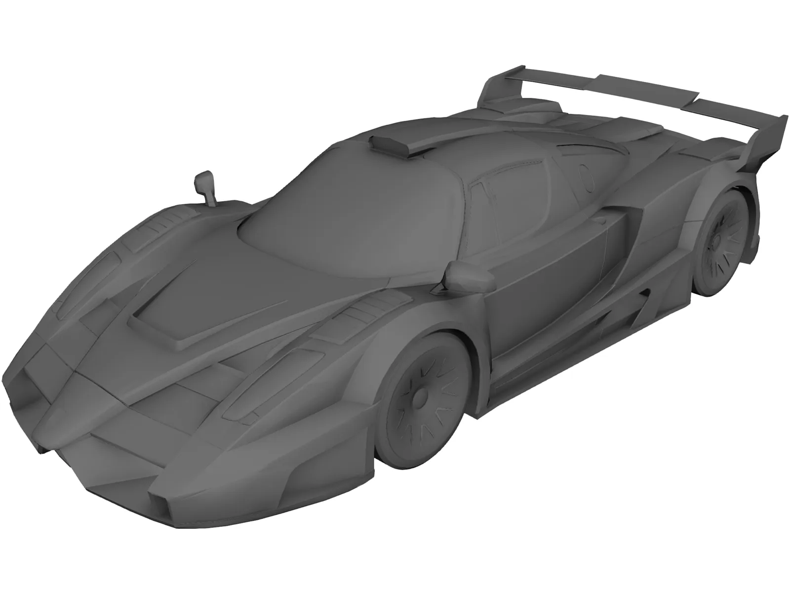 Gemballa MIG-U1 (2010) 3D Model