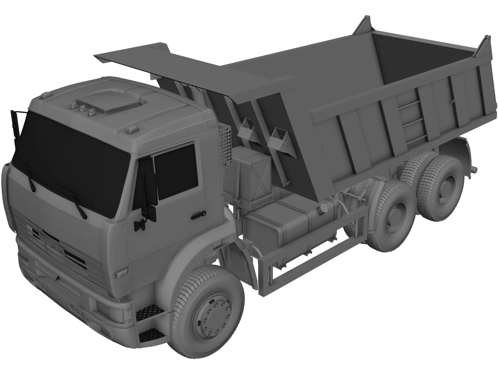 Kamaz 5240 3D Model