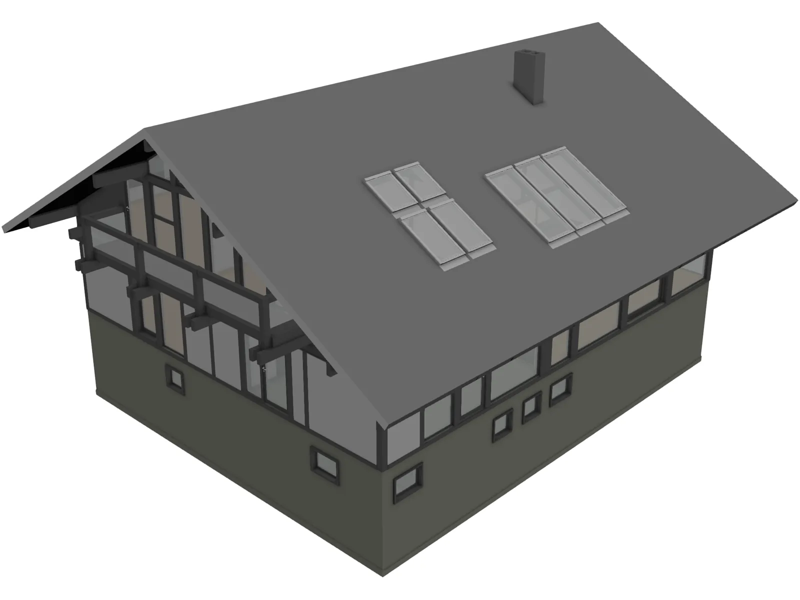 Vacation Home 3D Model