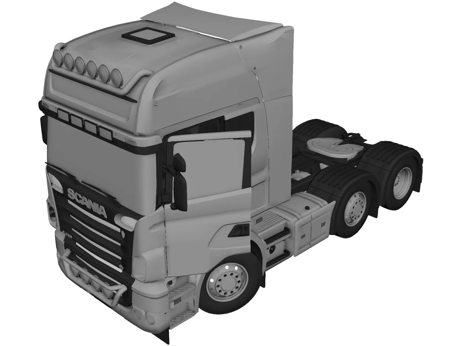 Scania R620 3D Model