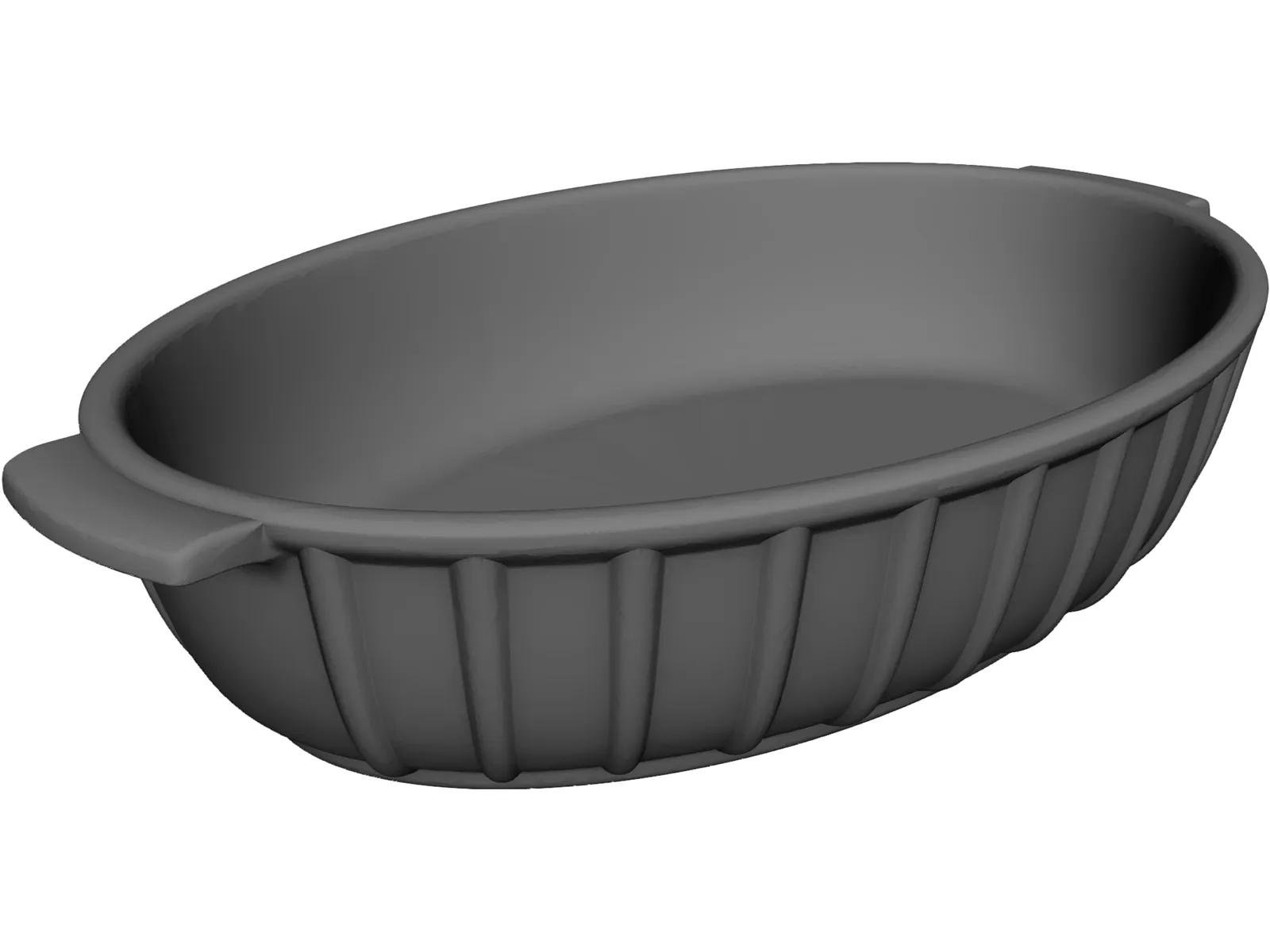 Ceramic Baking Dish 3D Model