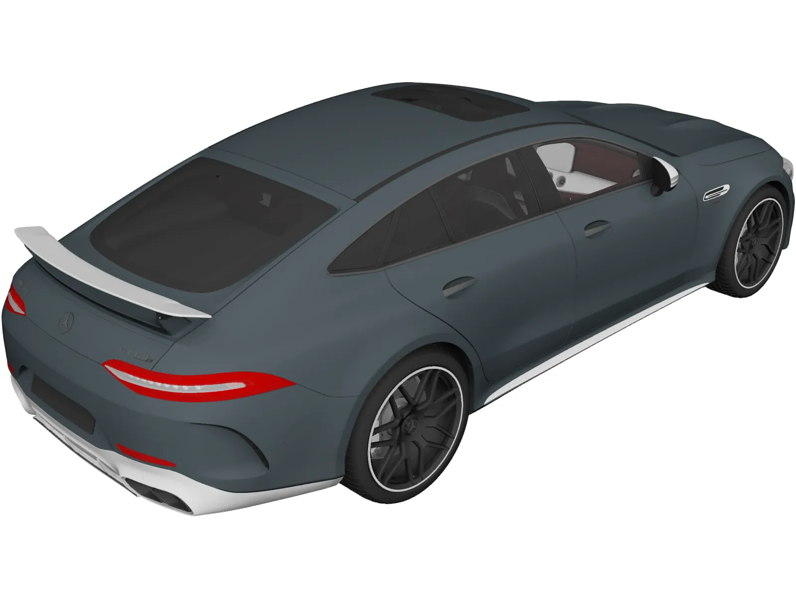 Mercedes-AMG GT 63 S (2019) 3D Model