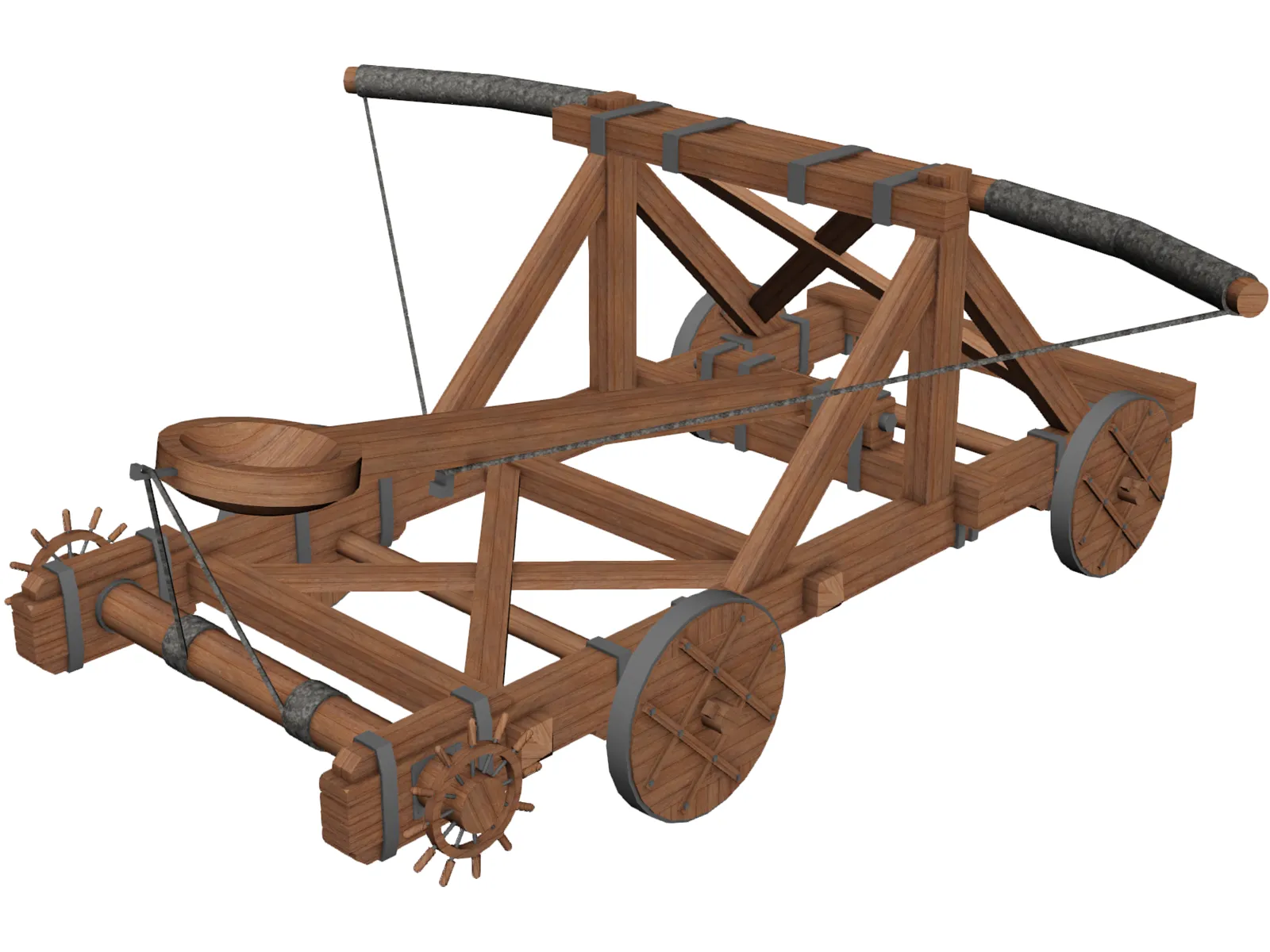 Catapult 3D Model