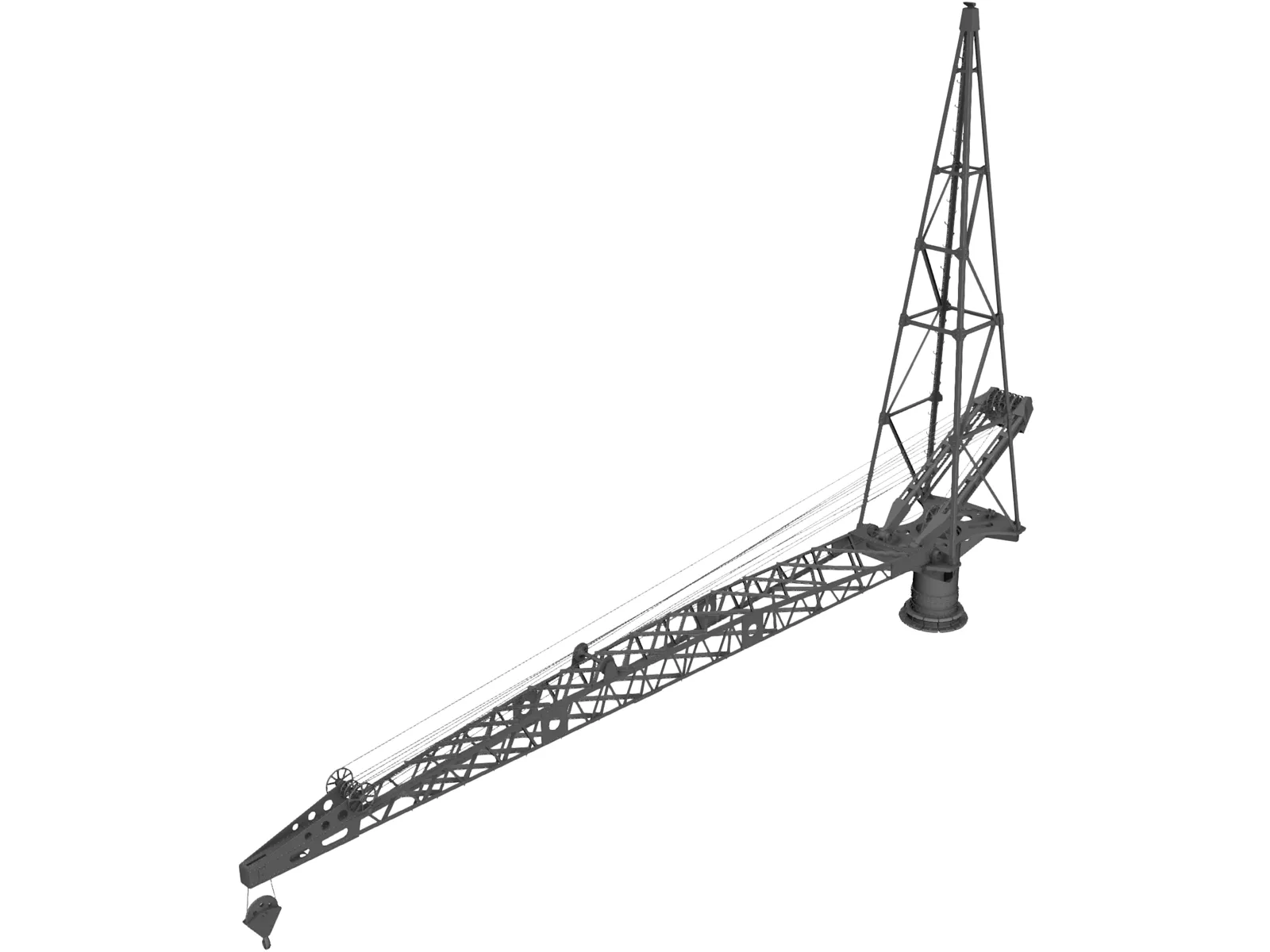 Crane 3D Model