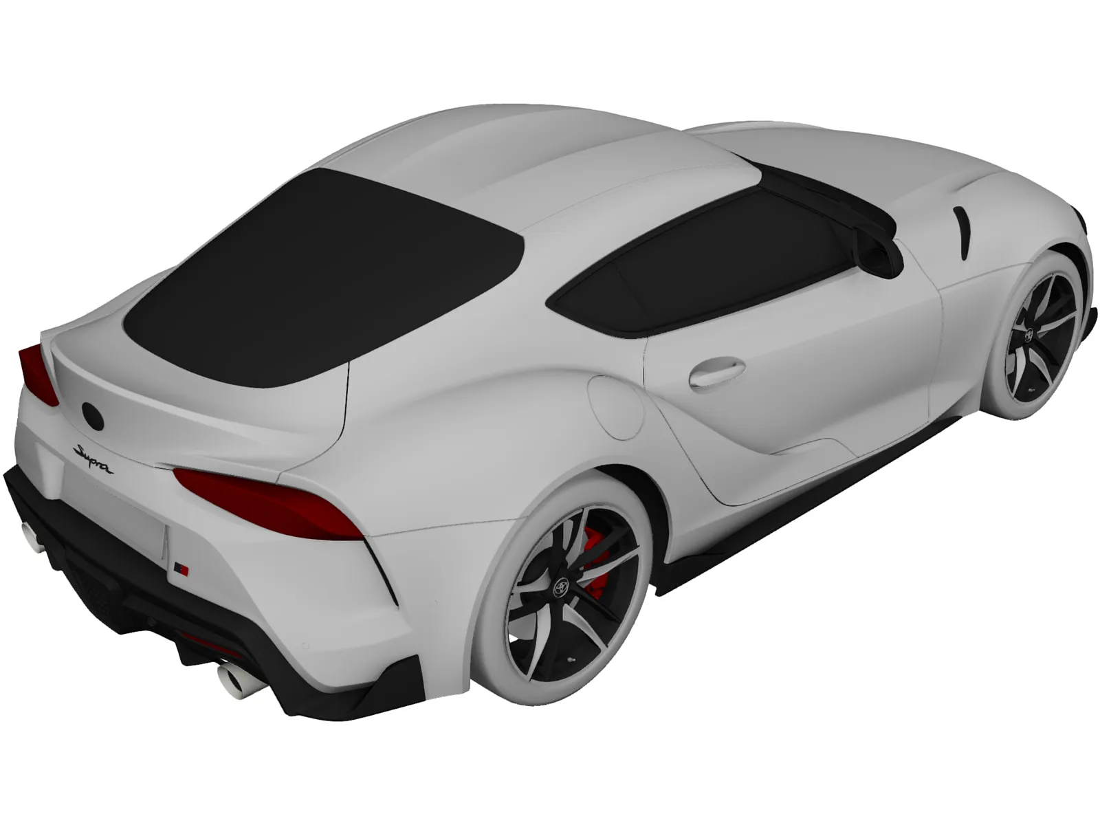 Toyota Supra [A90] (2019) 3D Model