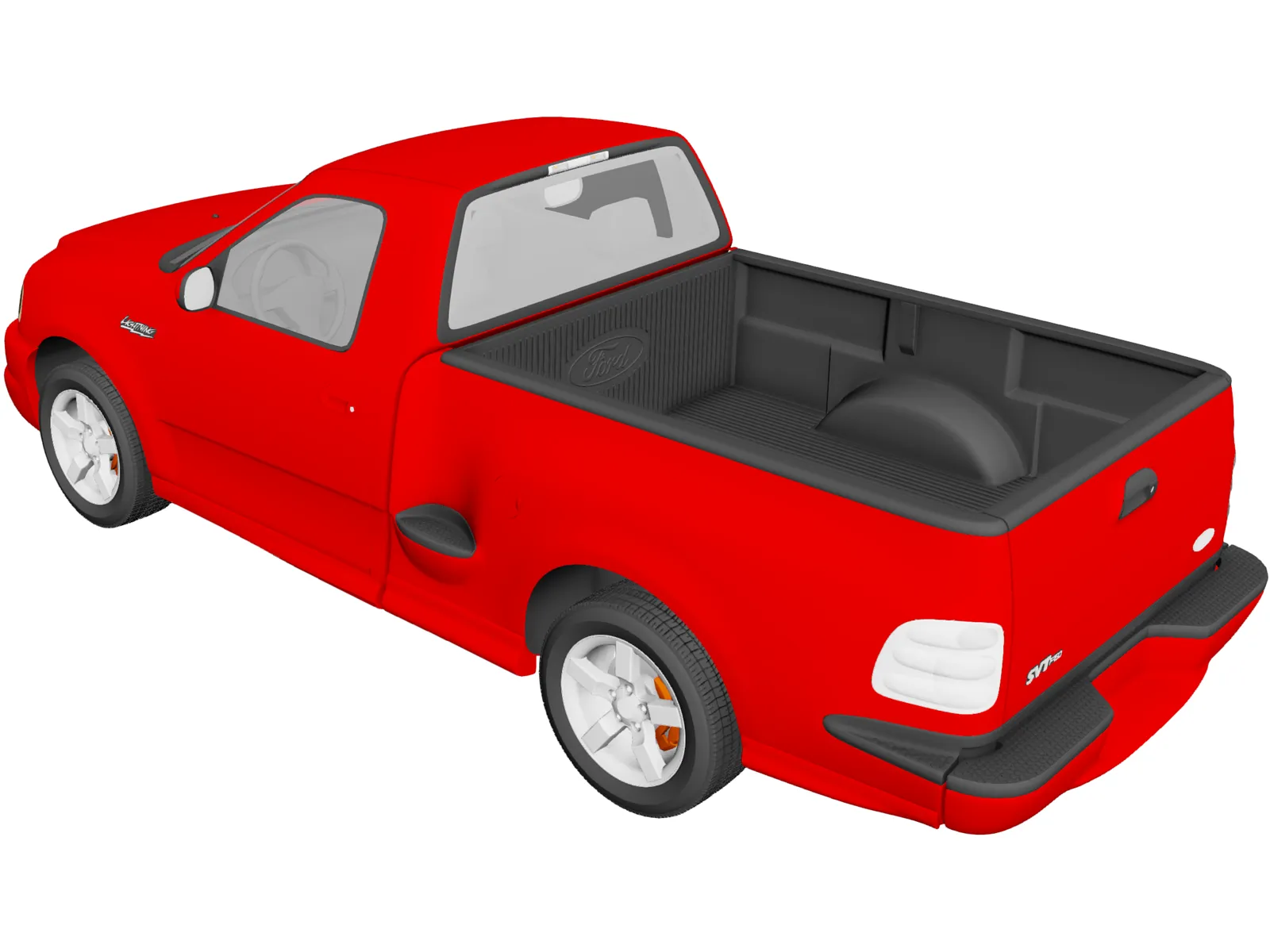 Ford F-150 SVT Lightning (1999) 3D Model