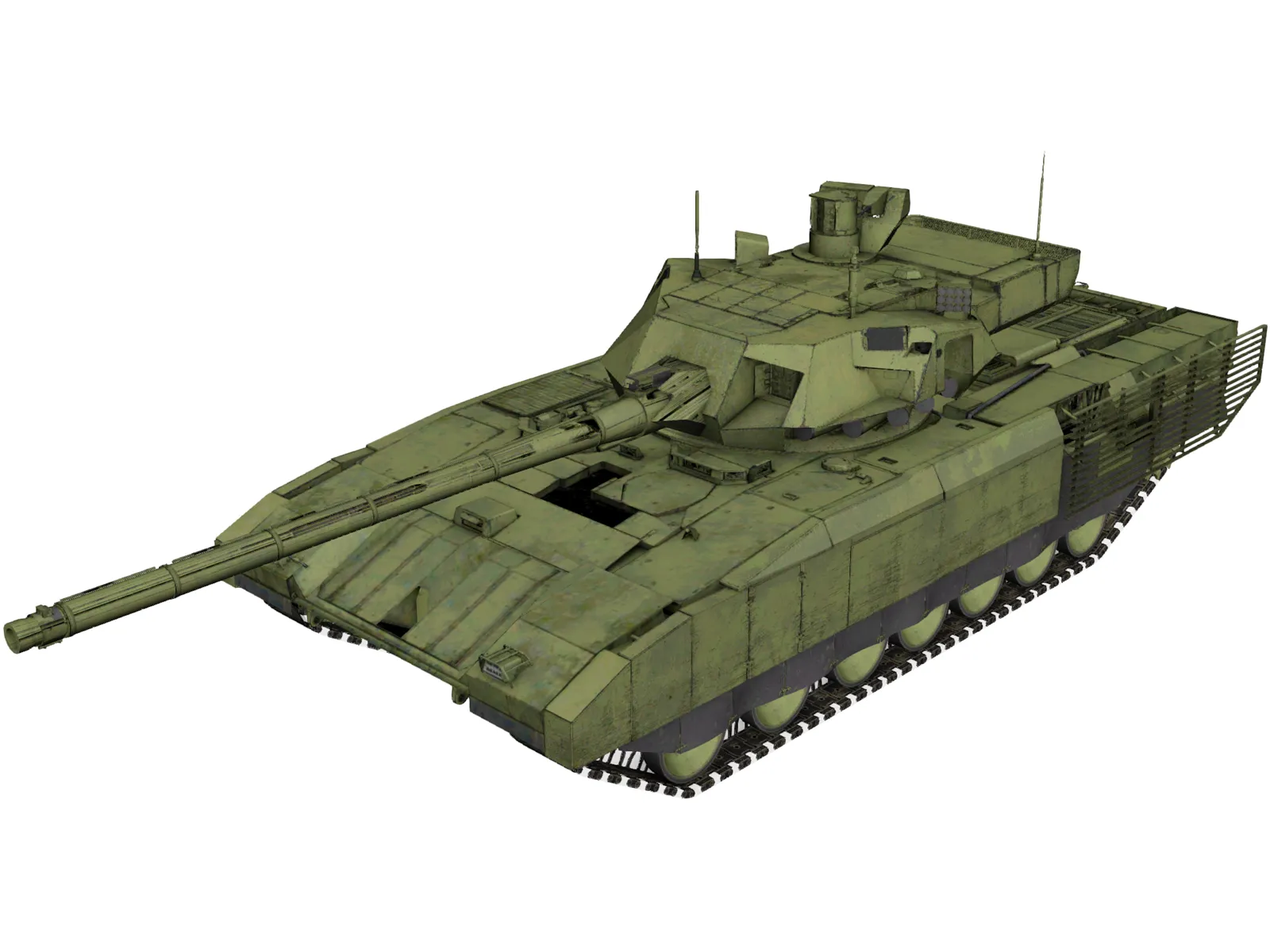 T-14 Armata 3D Model