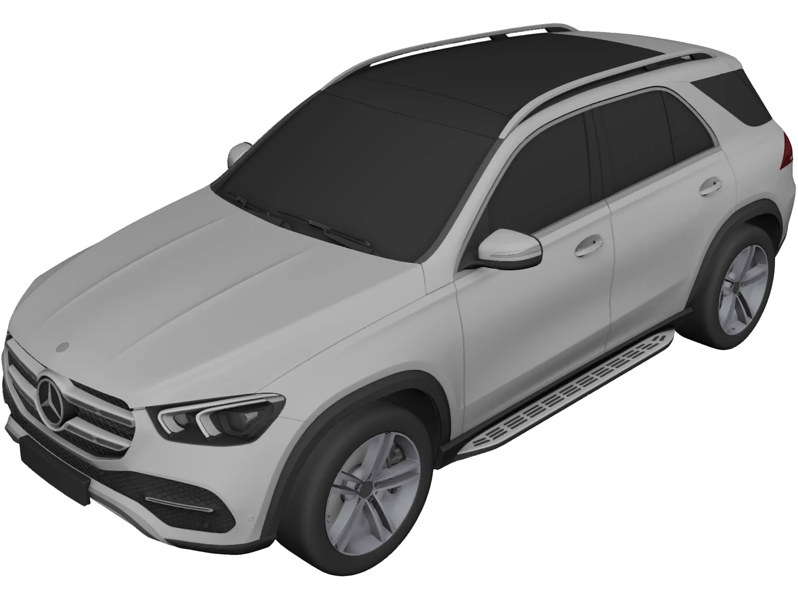 Mercedes-Benz GLE (2020) 3D Model