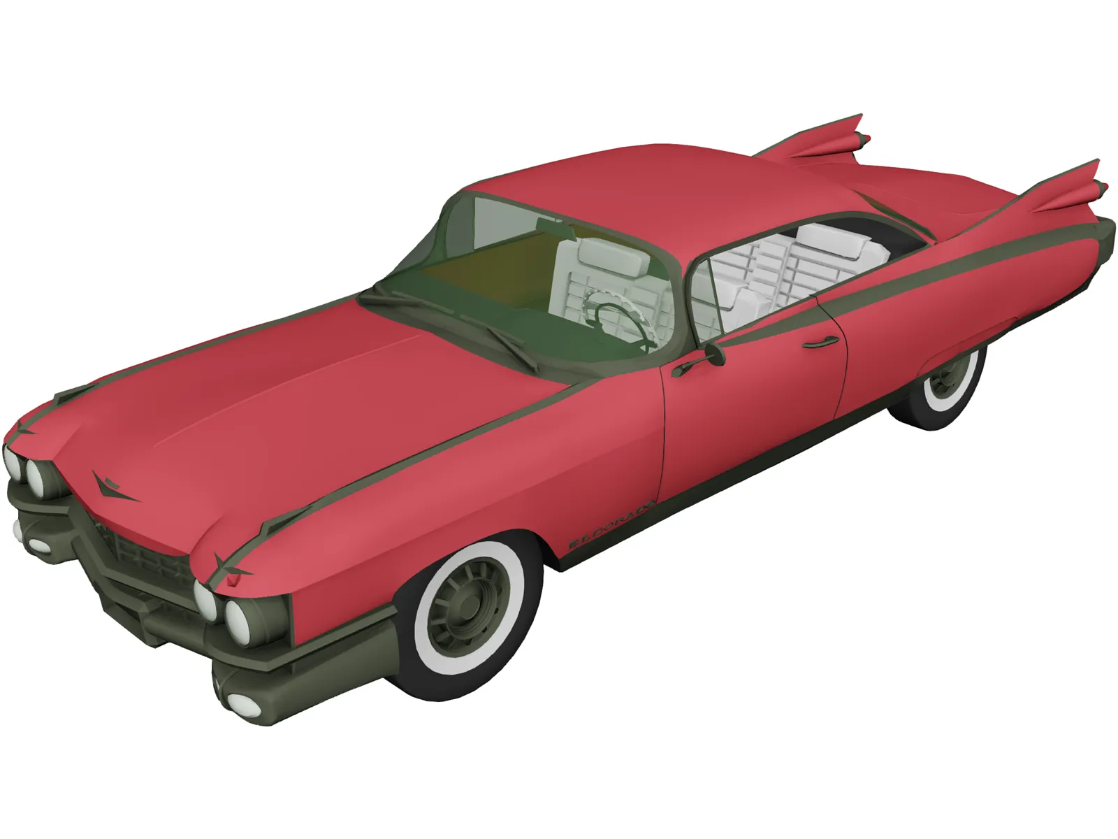 Cadillac Eldorado Hardtop (1959) 3D Model