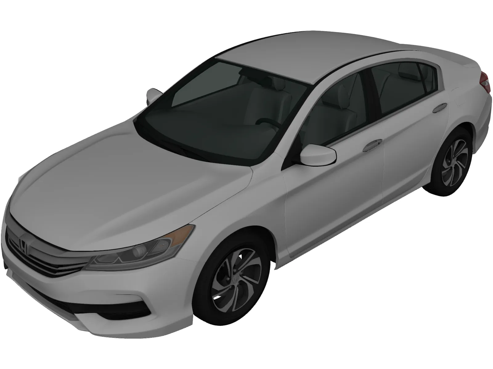 Honda Accord 2016 3D Model