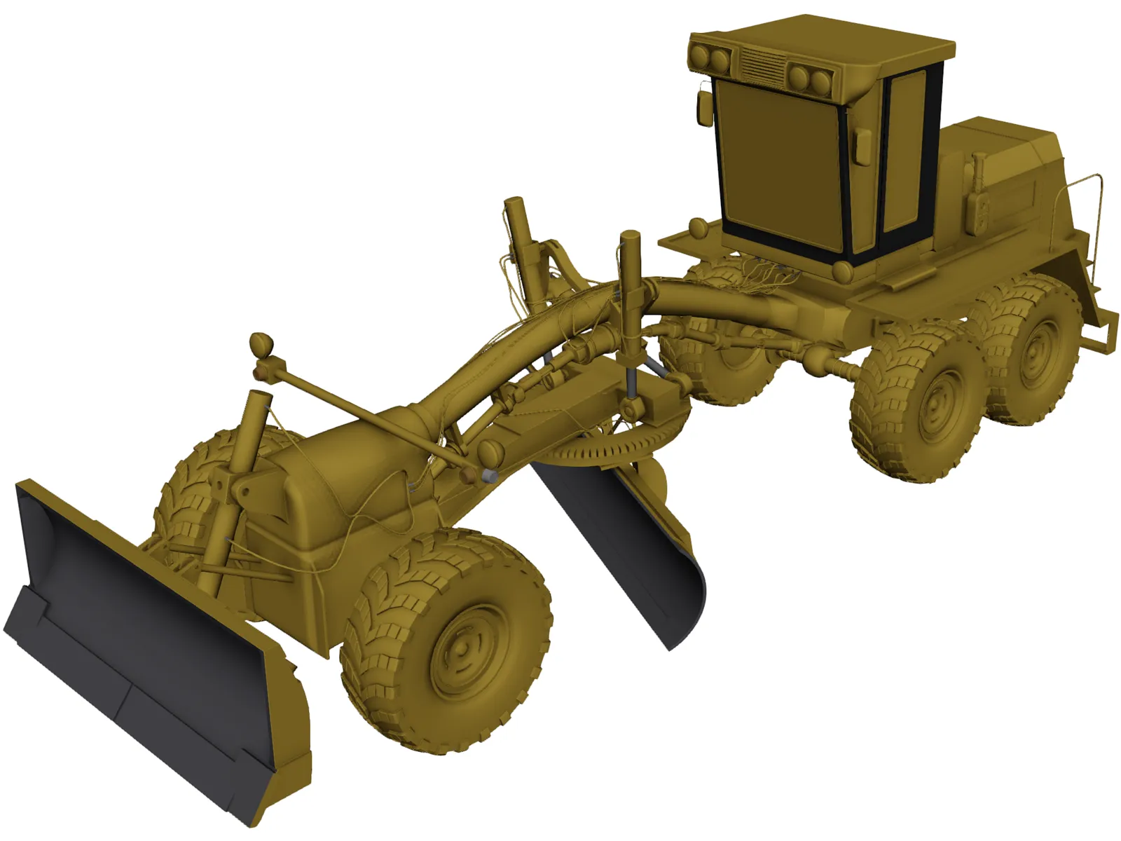 Grader GS-2501 3D Model