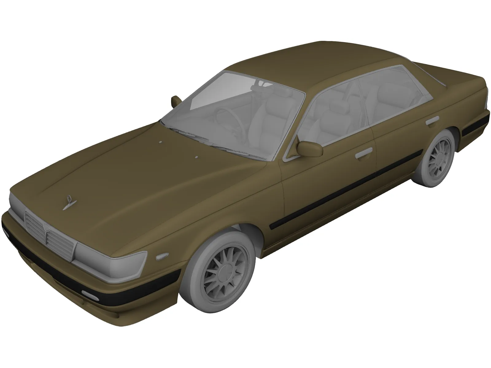 Nissan Laurel C33 (1991) 3D Model