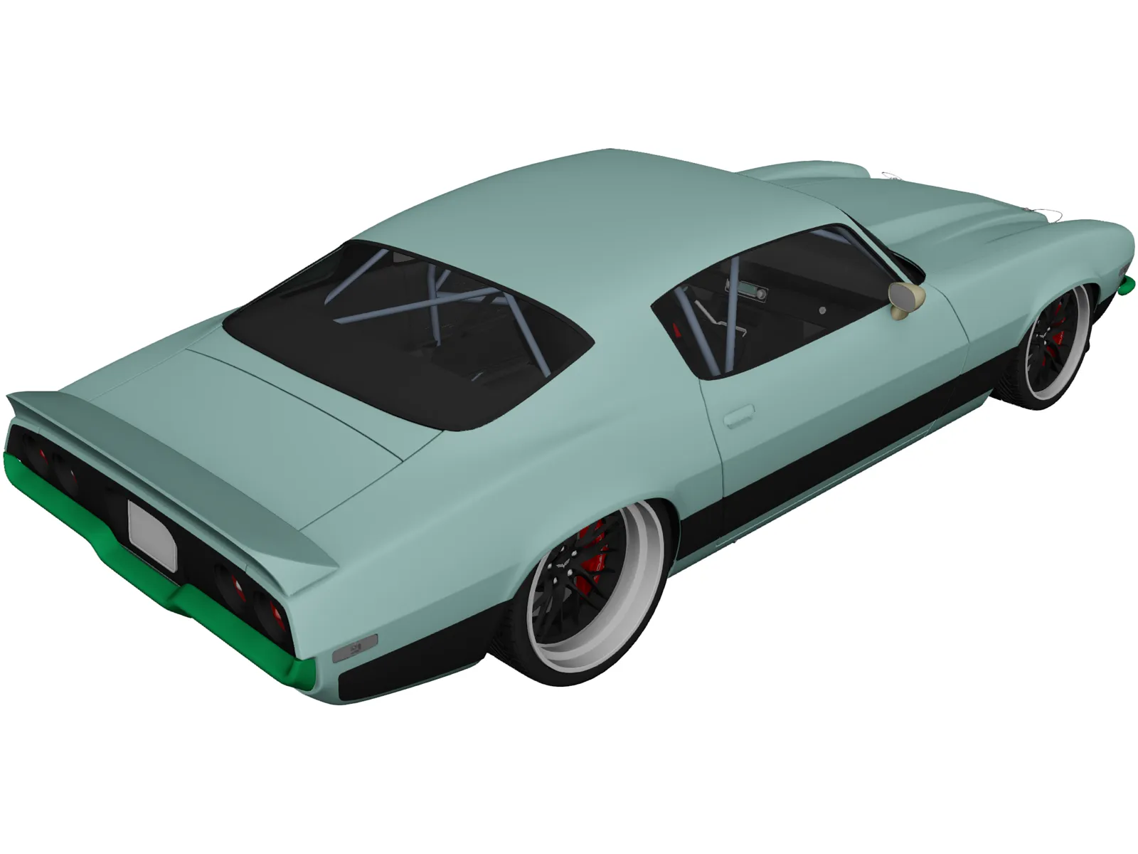 Chevrolet Camaro ProTouring (1970) 3D Model