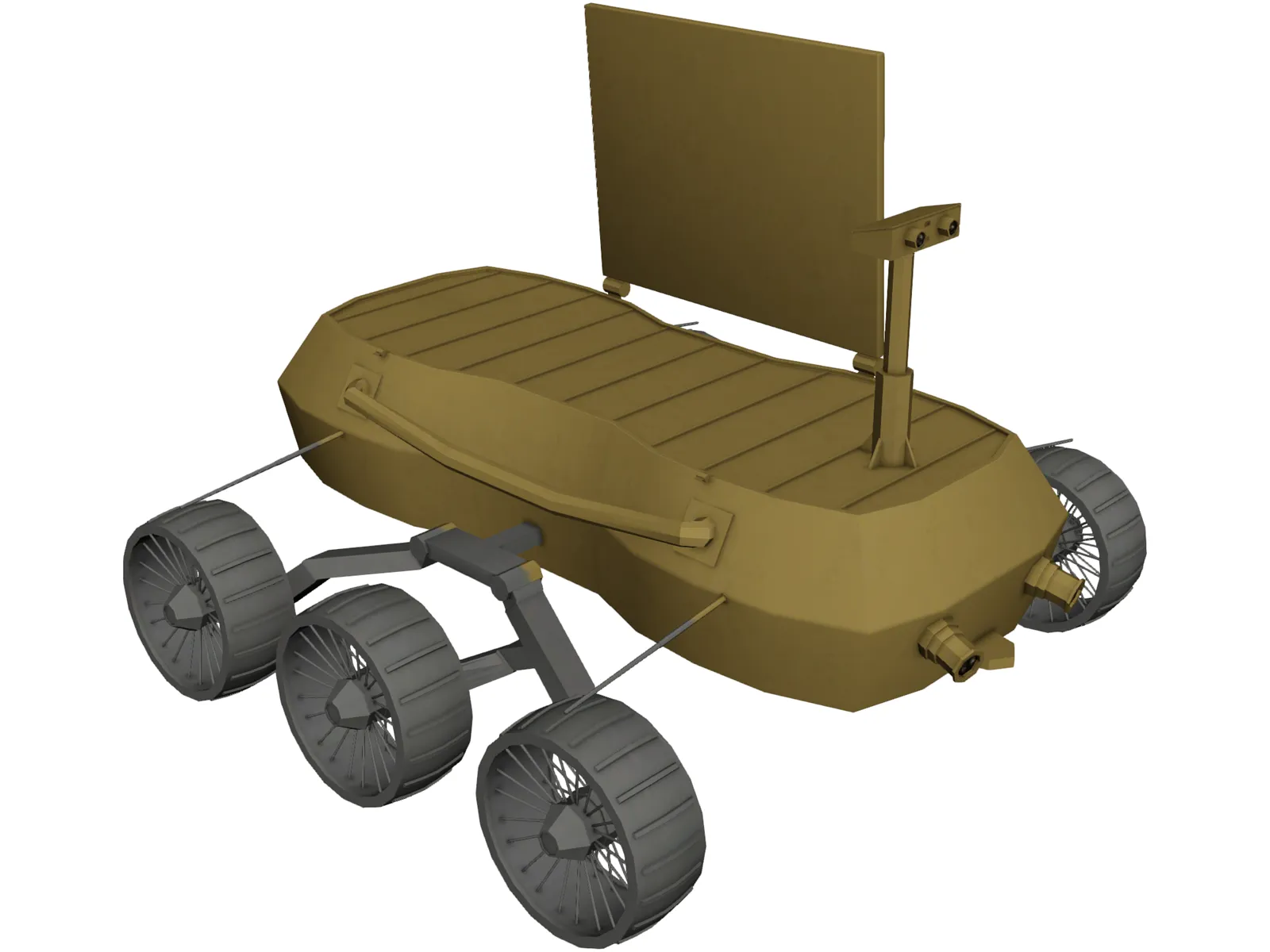 Rover Chandrayaan 3D Model