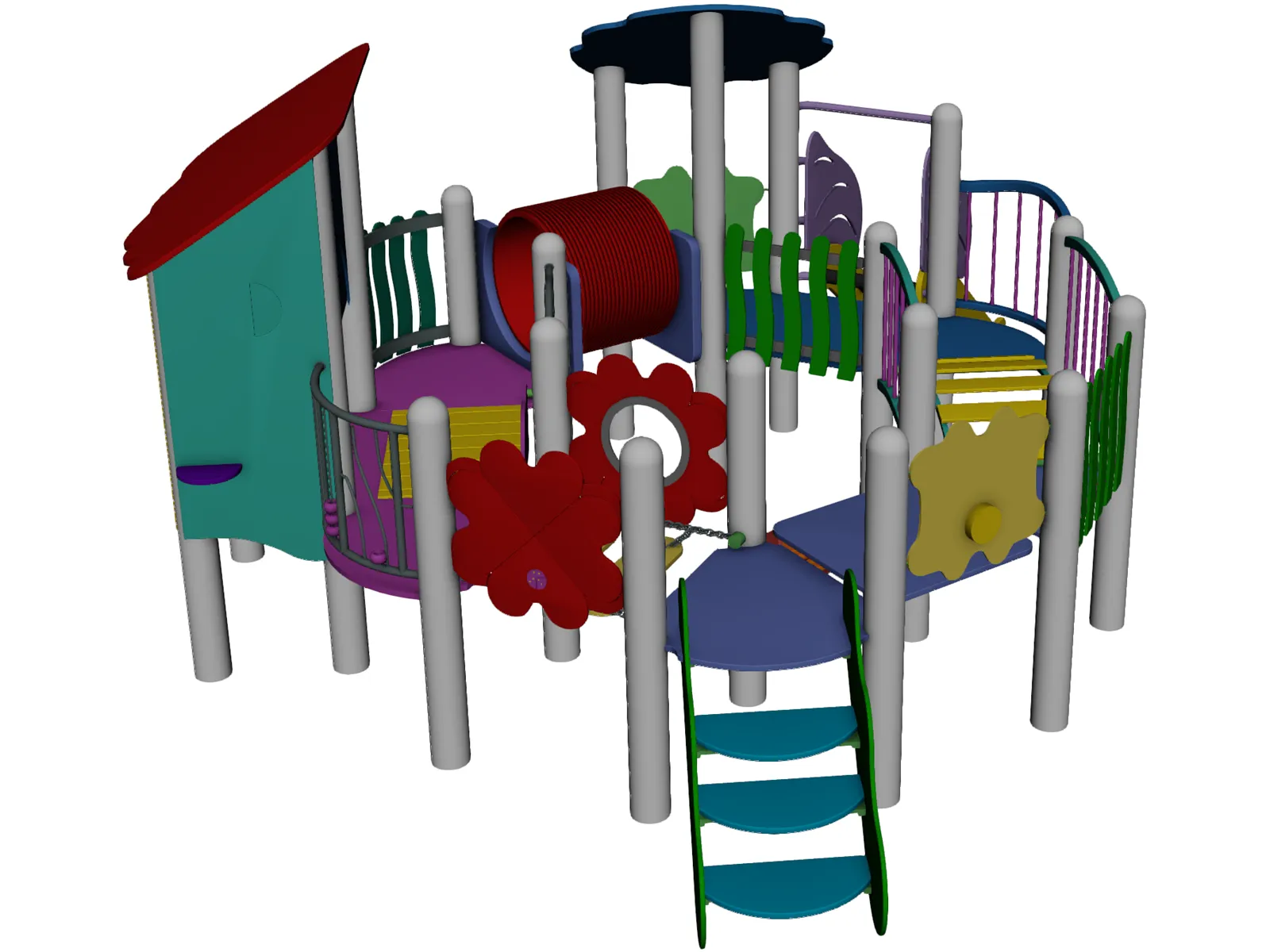 Playground 3D Model