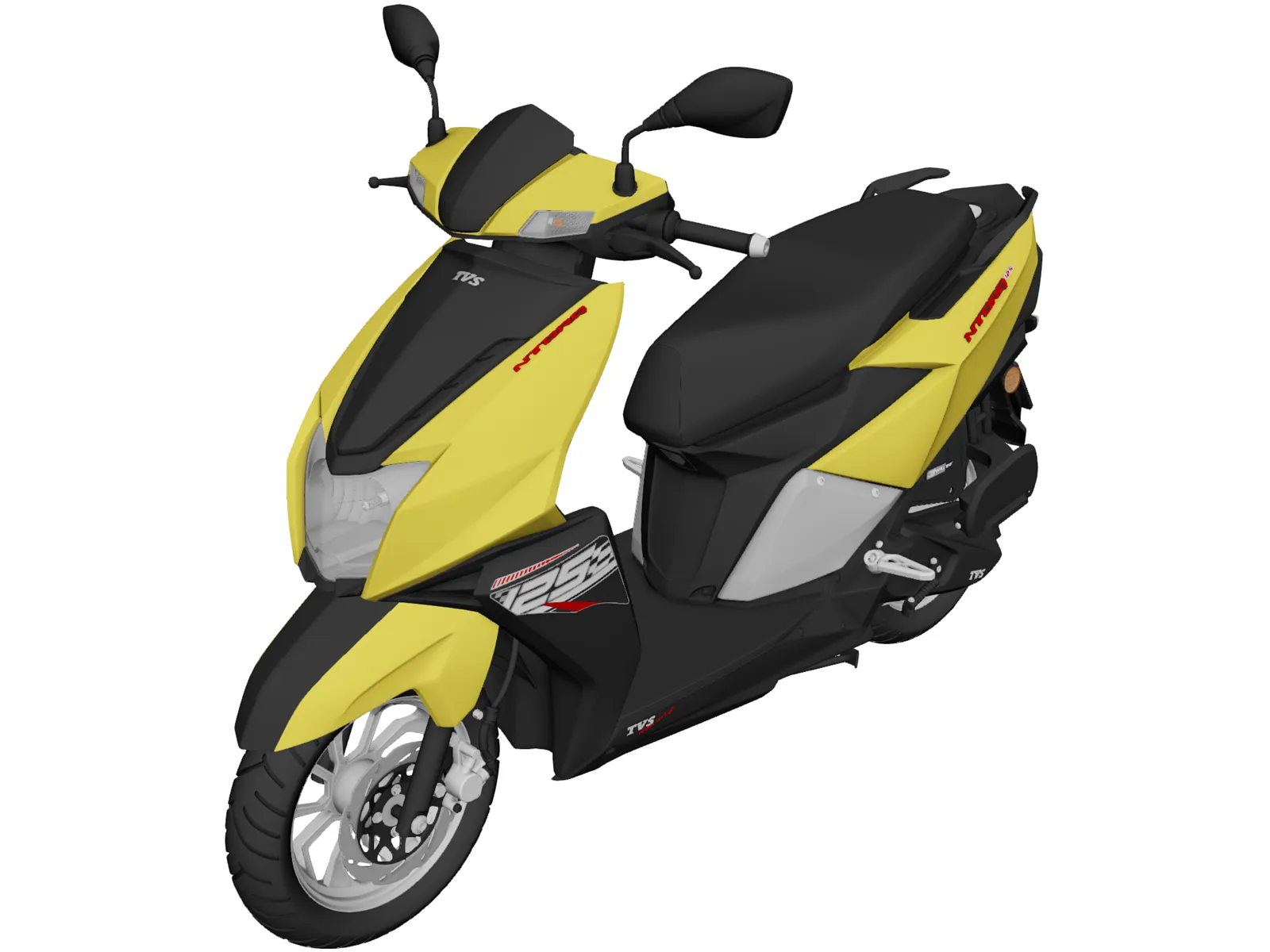 TVS Ntorq 125 (2018) 3D Model