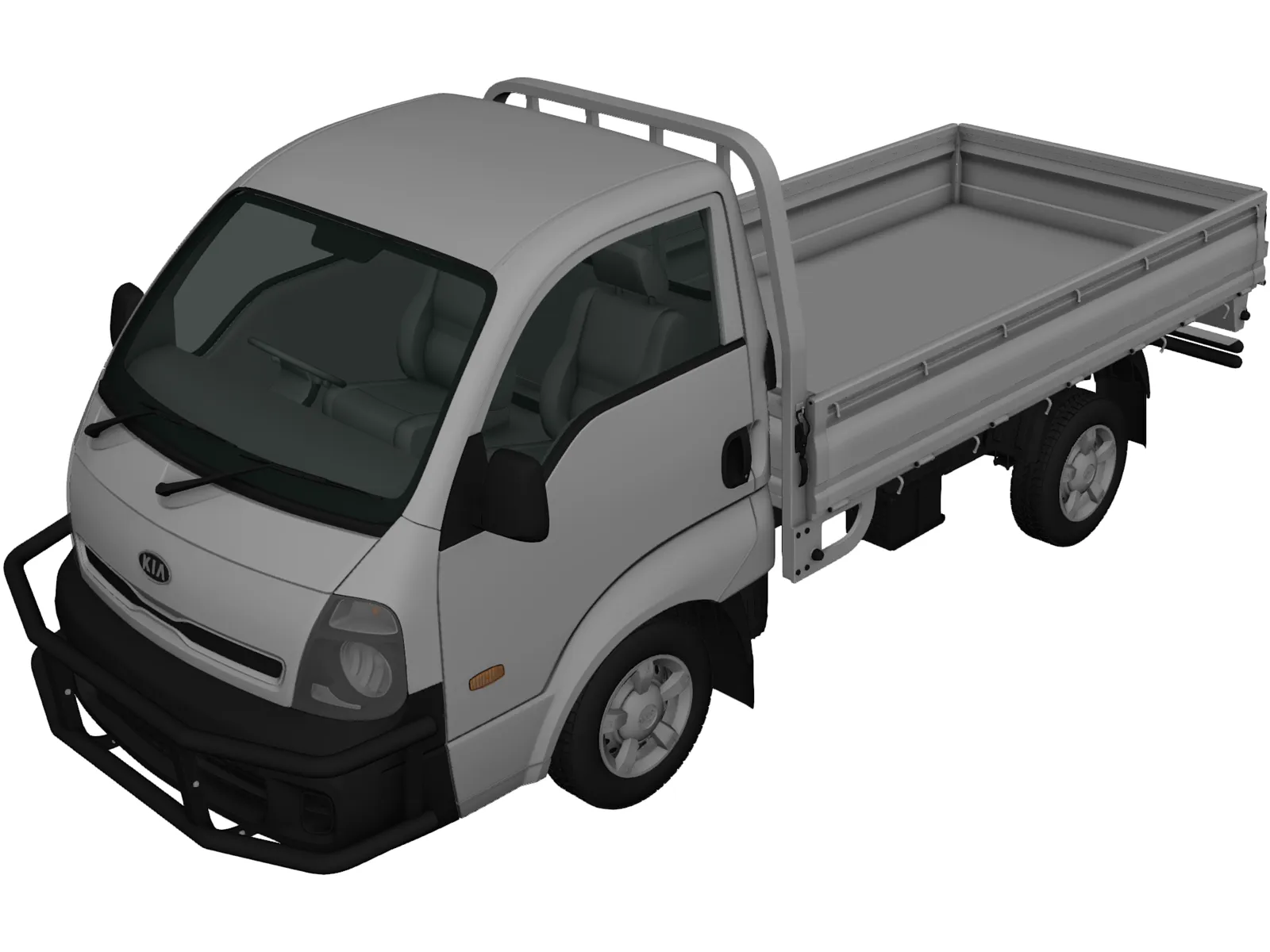 Kia K2700 Bongo Simple Cab (2014) 3D Model