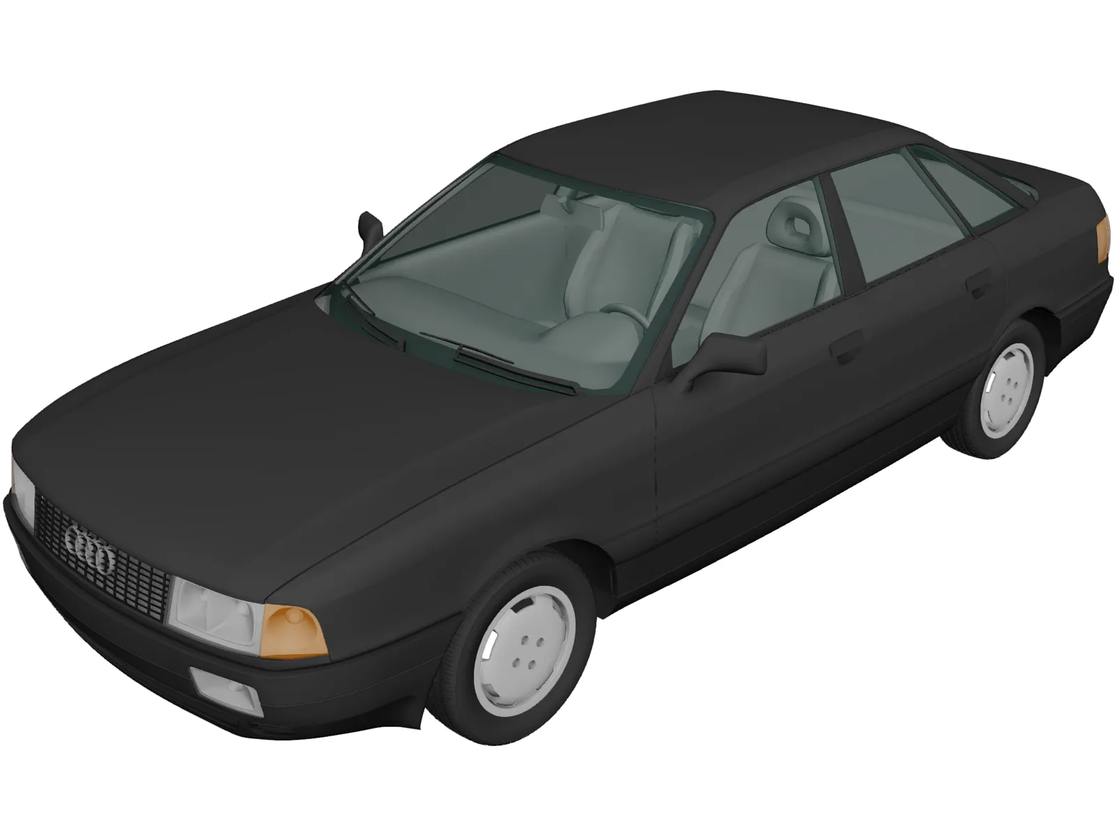 Audi 80 [B3] (1986) 3D Model