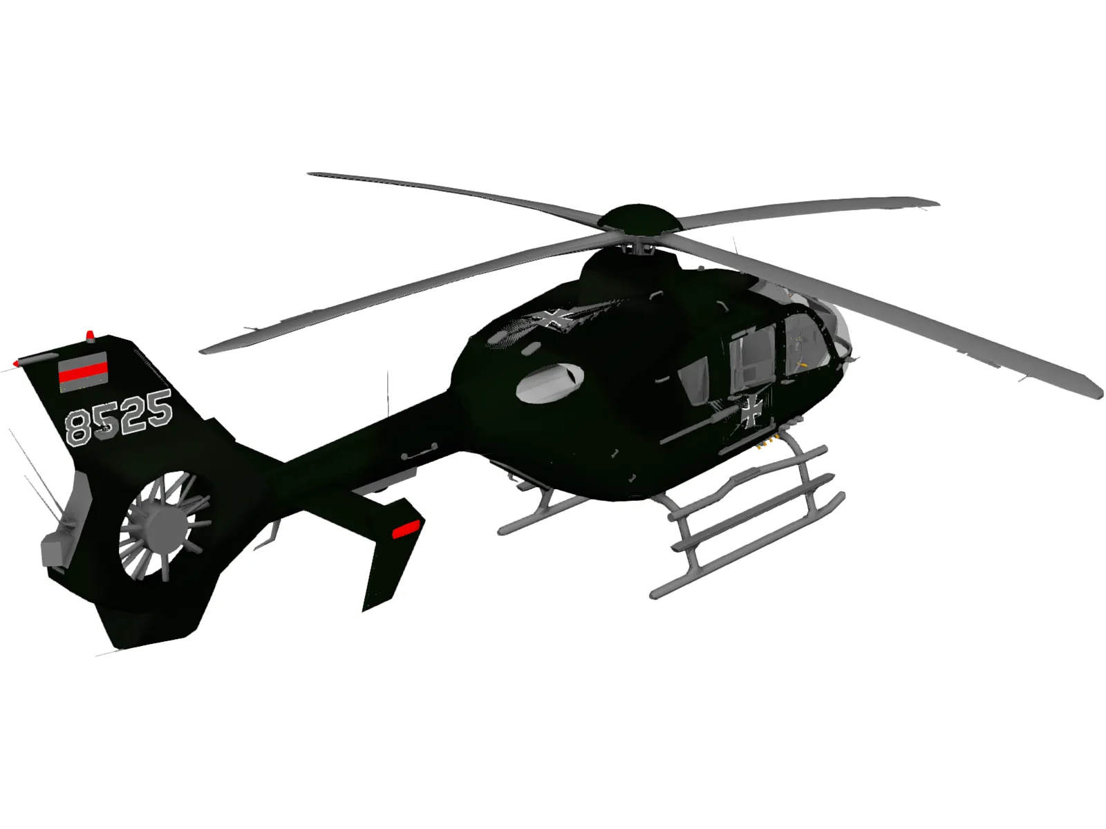 Eurocopter EC-135 3D Model