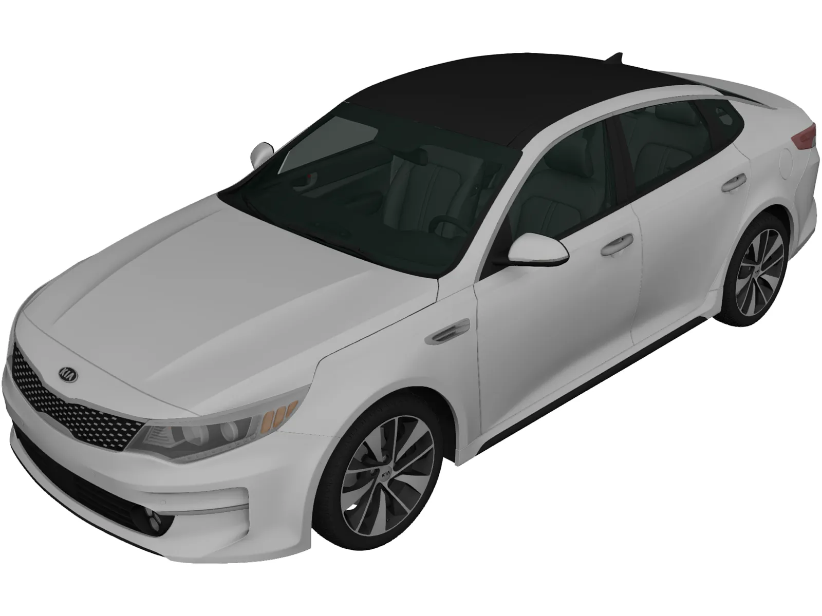 Kia K5 MX (2016) 3D Model