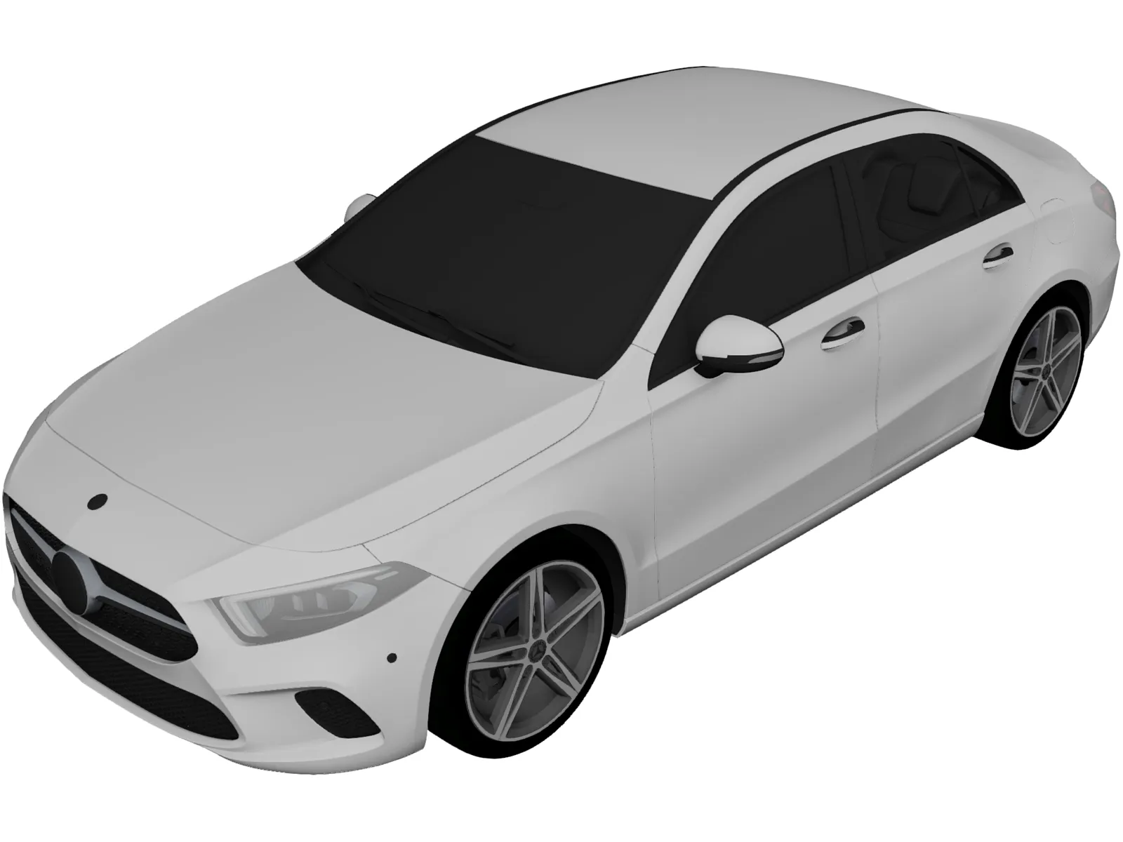 Mercedes-Benz A-Class Sedan  [W177] 3D Model