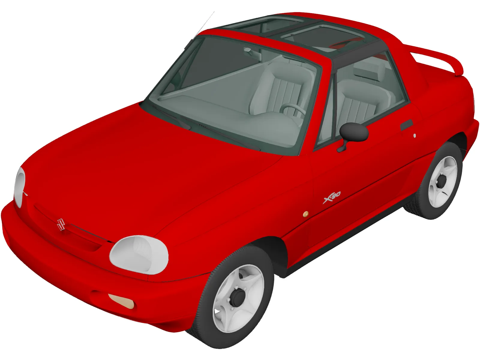 Suzuki X-90 (1996) 3D Model