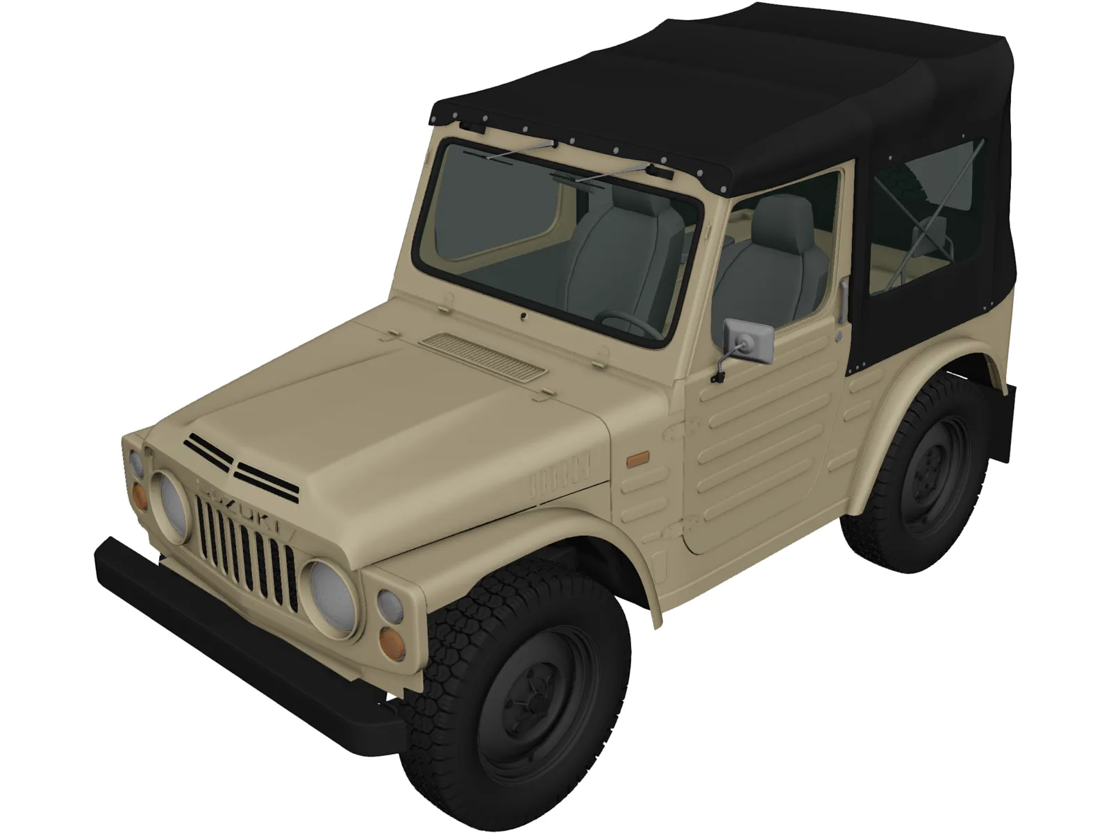 Suzuki Jimny (1977) 3D Model