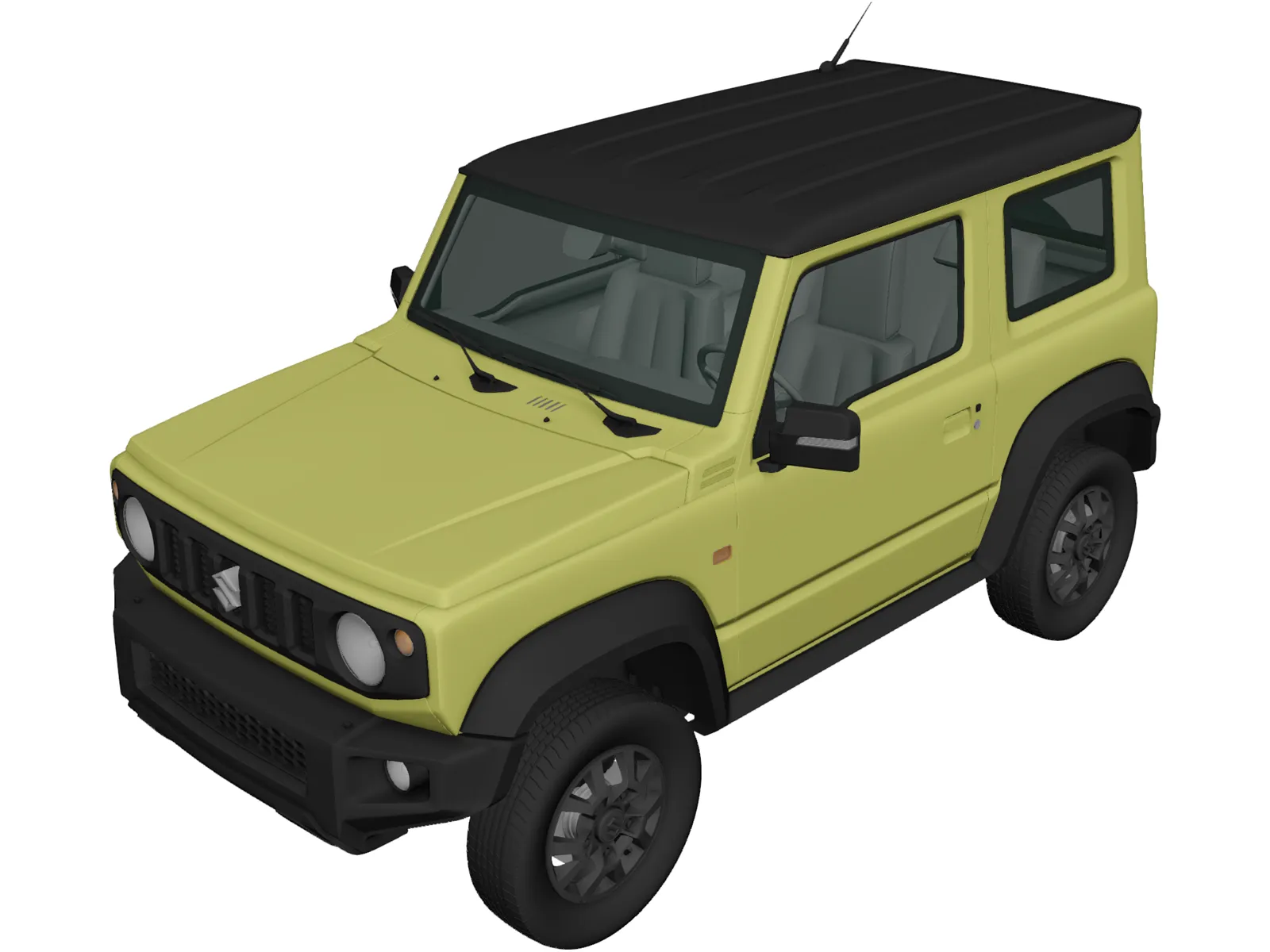 Suzuki Jimny (2019) 3D Model