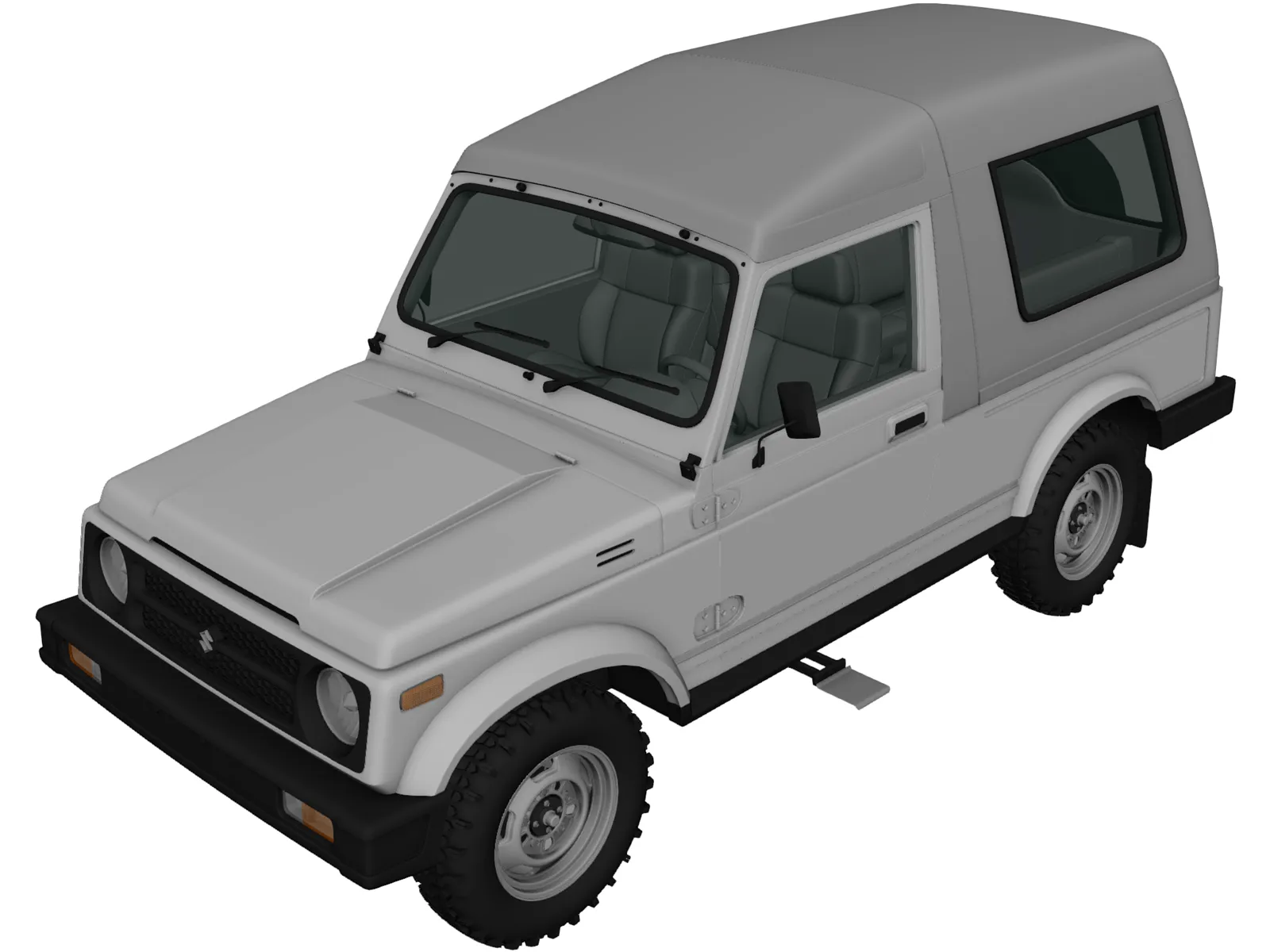 Suzuki Gypsy (2016) 3D Model