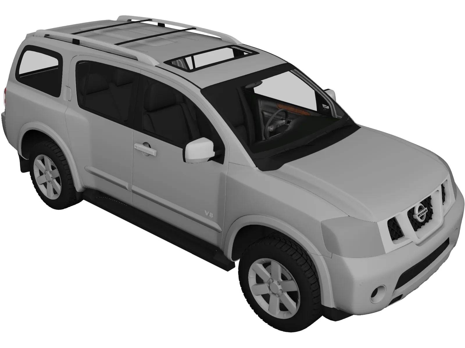 Nissan Armada 3D Model