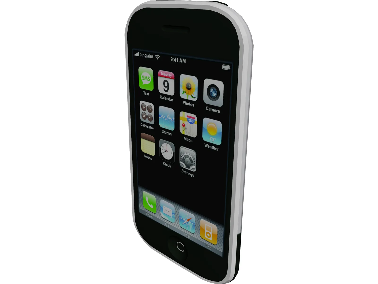 iphone 3d model