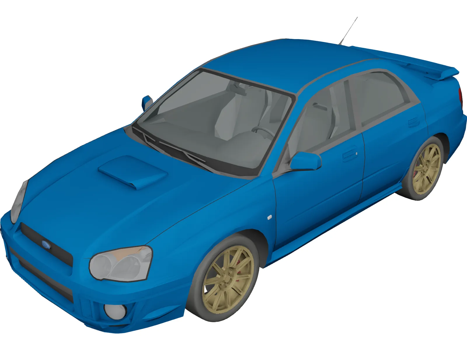 Subaru Impreza 3D Model