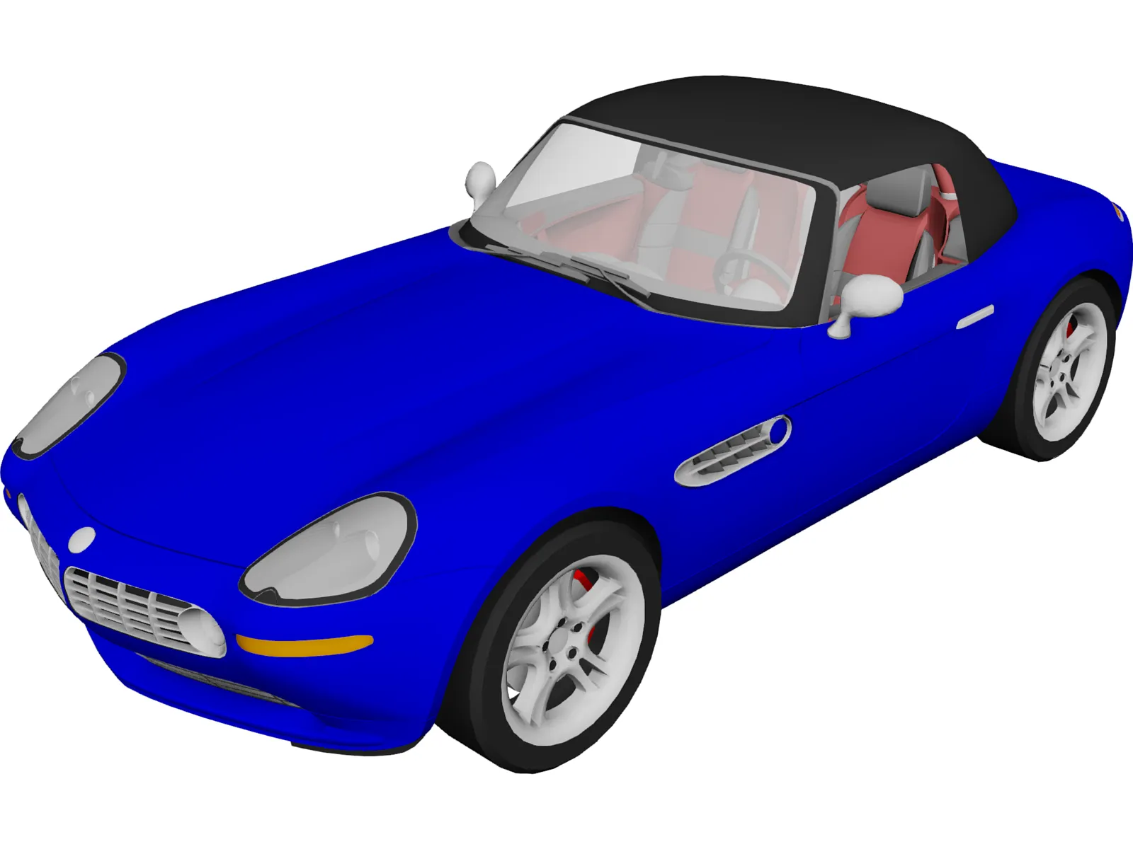 BMW Z8 Convertible 3D Model