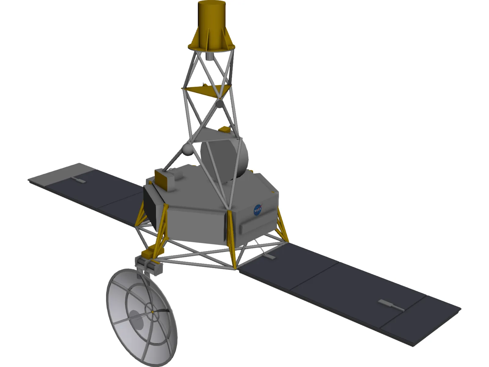Mariner 2 3D Model