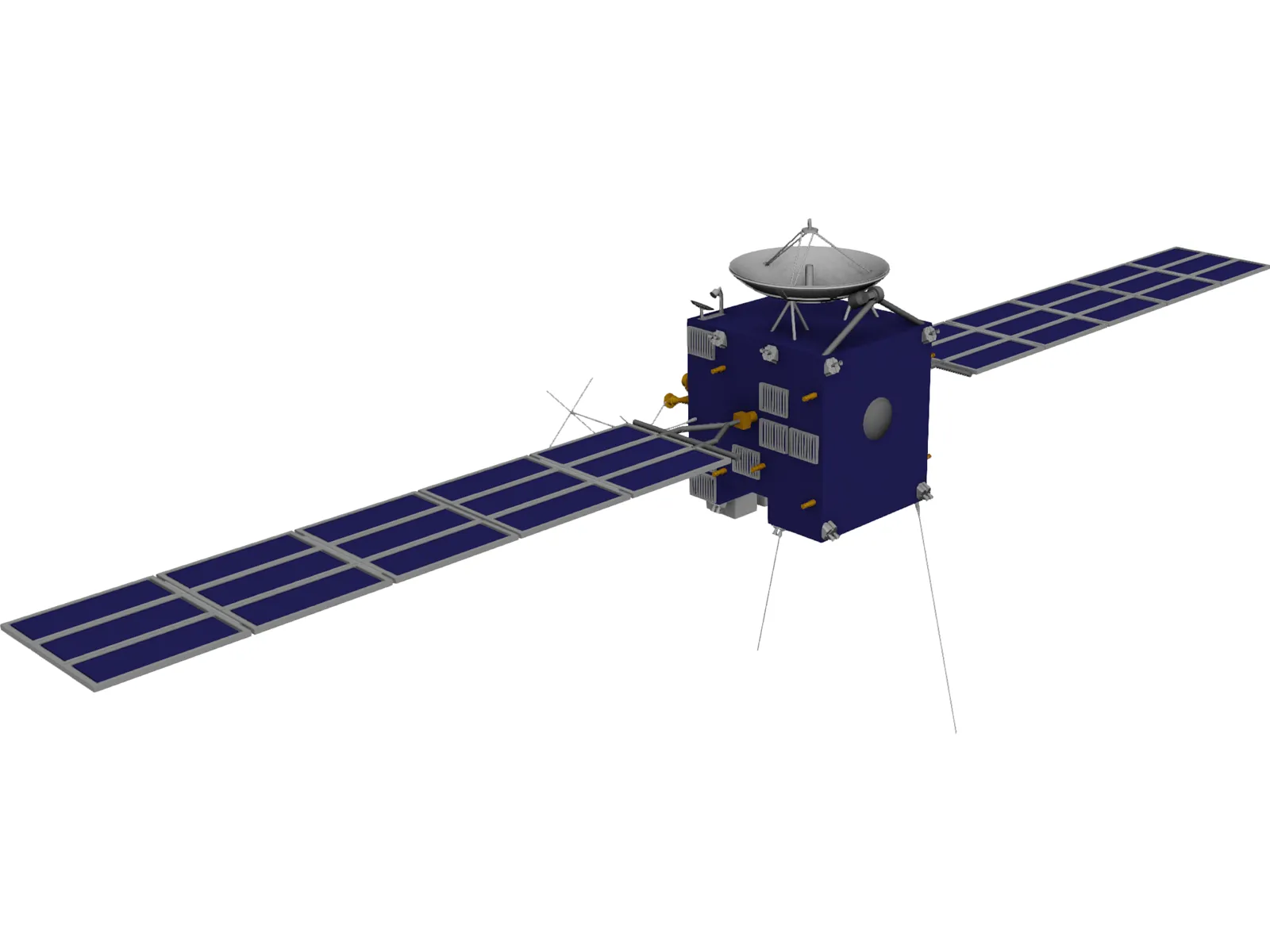 Rosetta Probe 3D Model