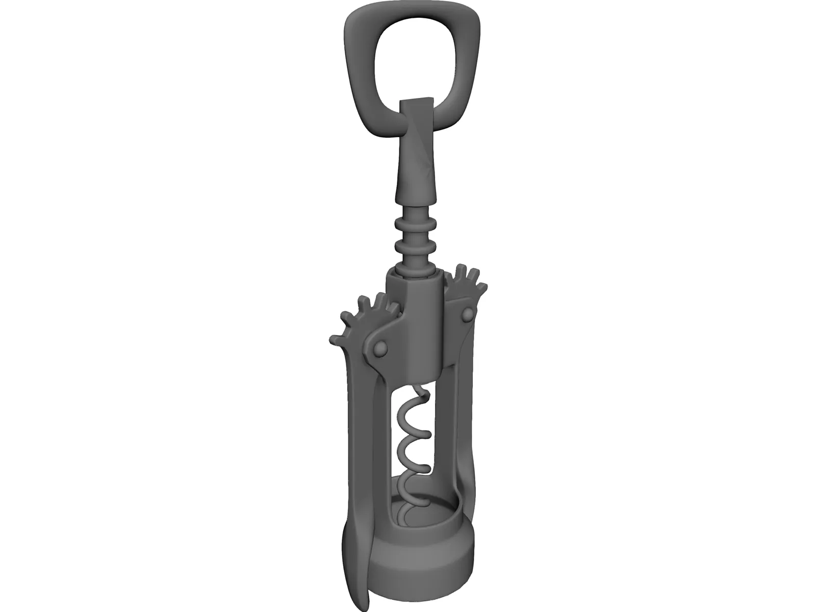 Cork Screw 3D Model