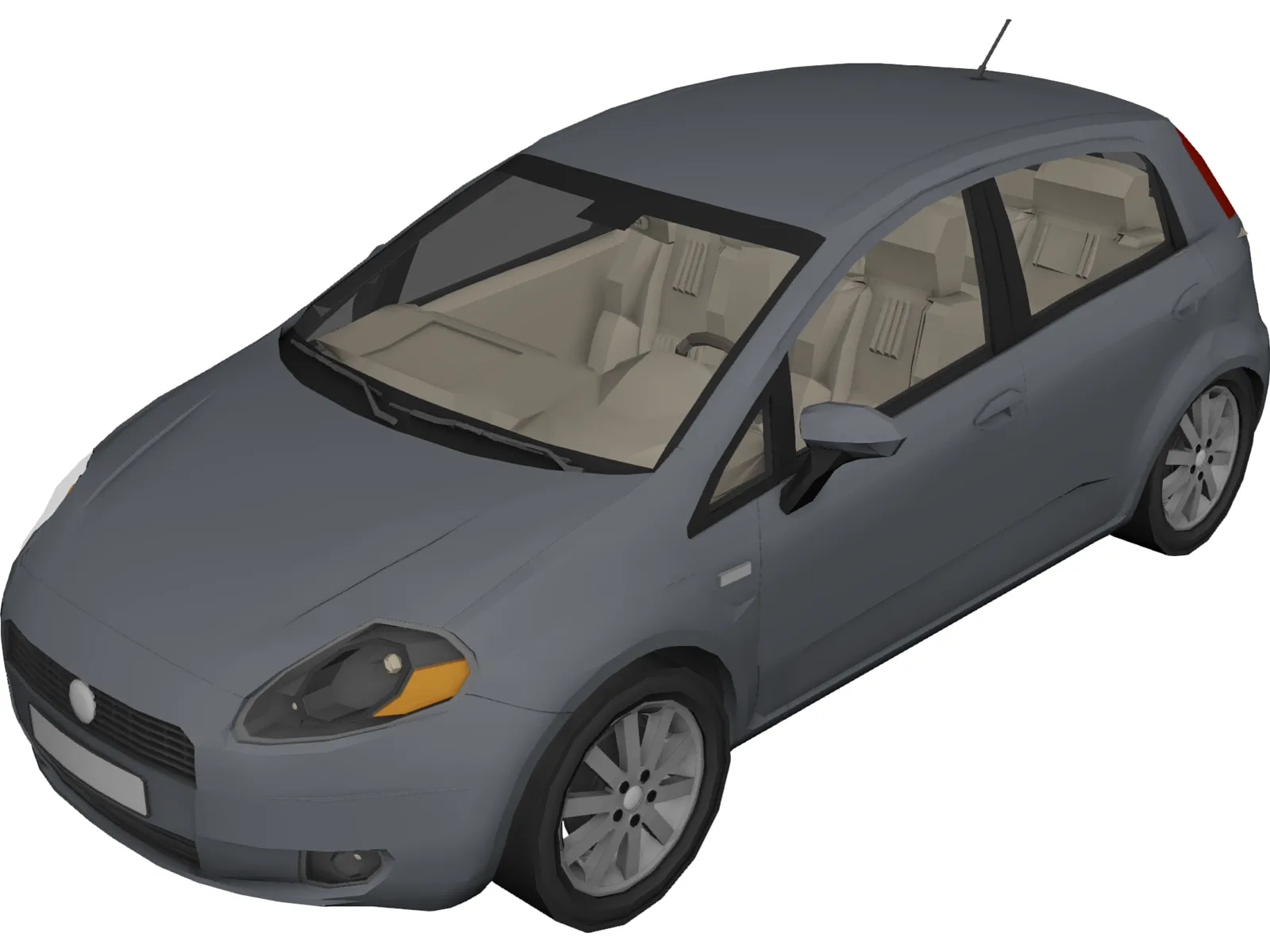 Fiat Punto 3D Model