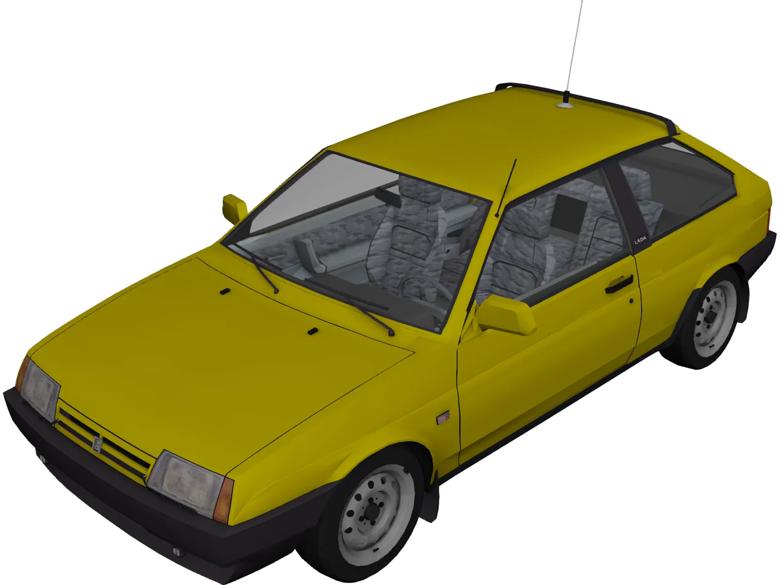 VAZ-2108 3D Model $39 - .unknown .max .obj .fbx - Free3D