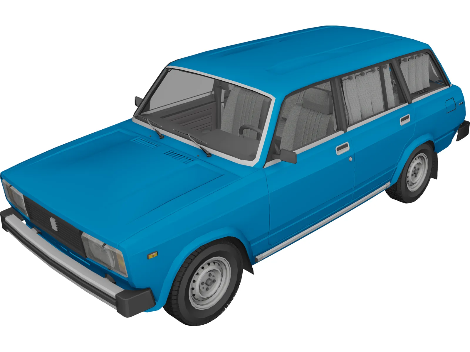 VAZ 2104 3D Model