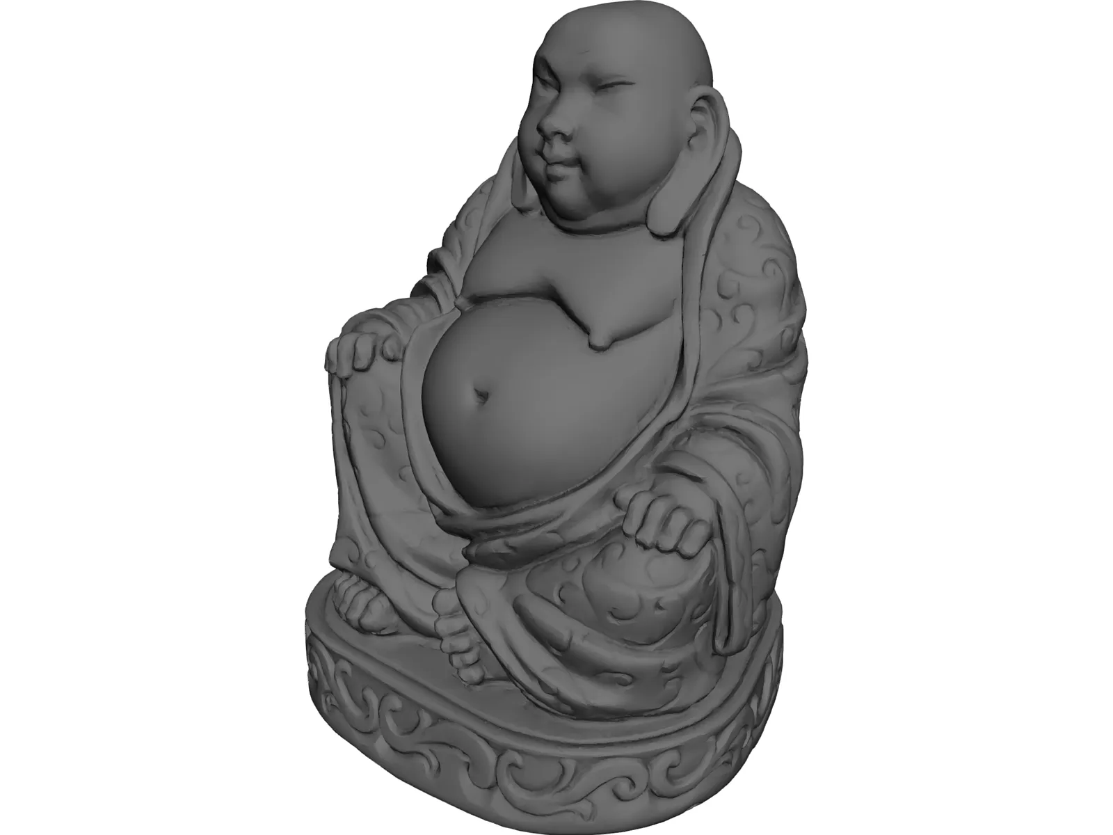 Buddha Statue 3D Model